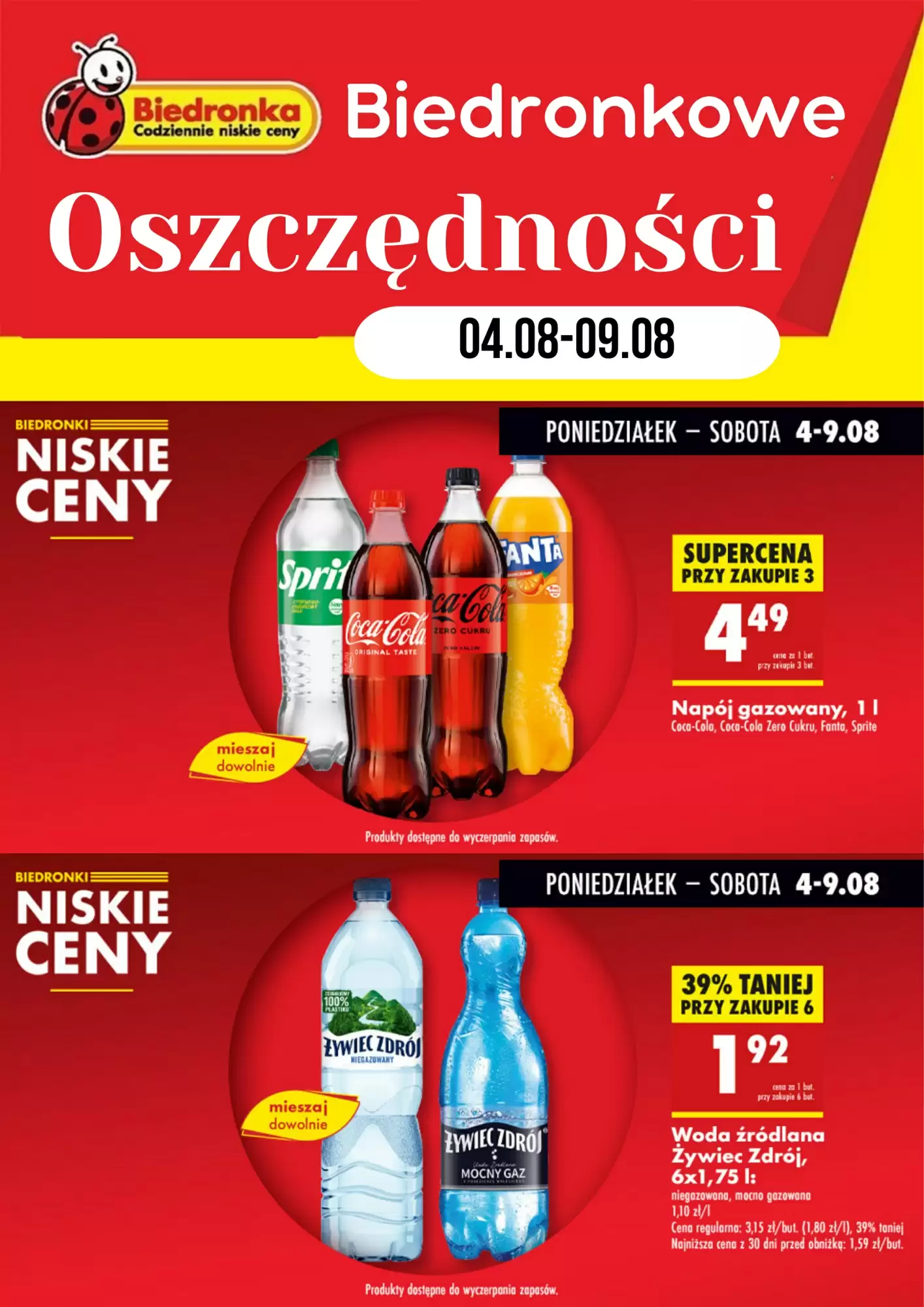 Gazetka Biedronka od 04.08.2025 do 09.08.2025