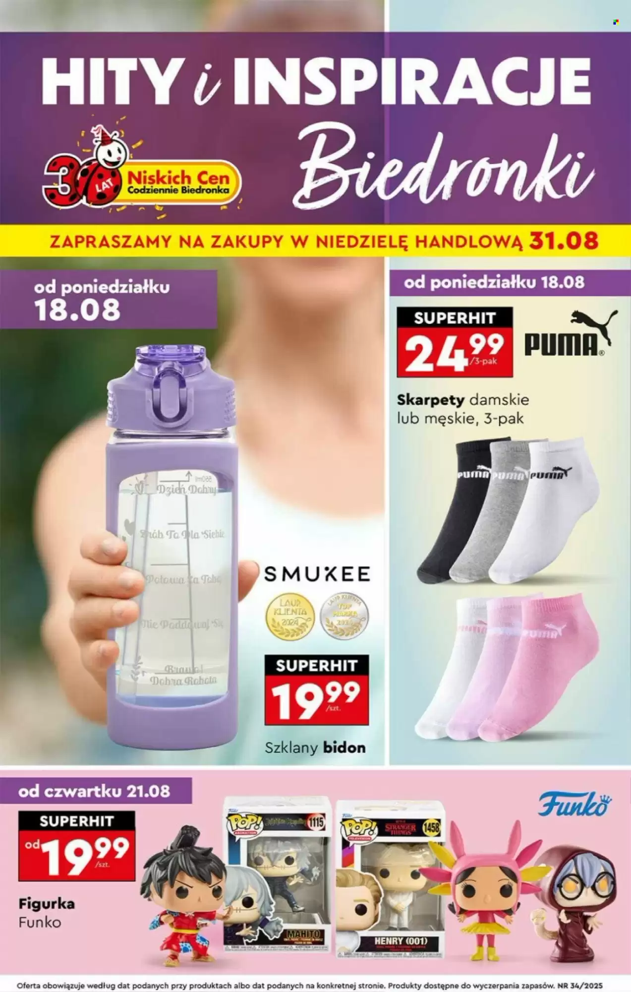 Gazetka Biedronka od 18.08.2025 do 03.09.2025