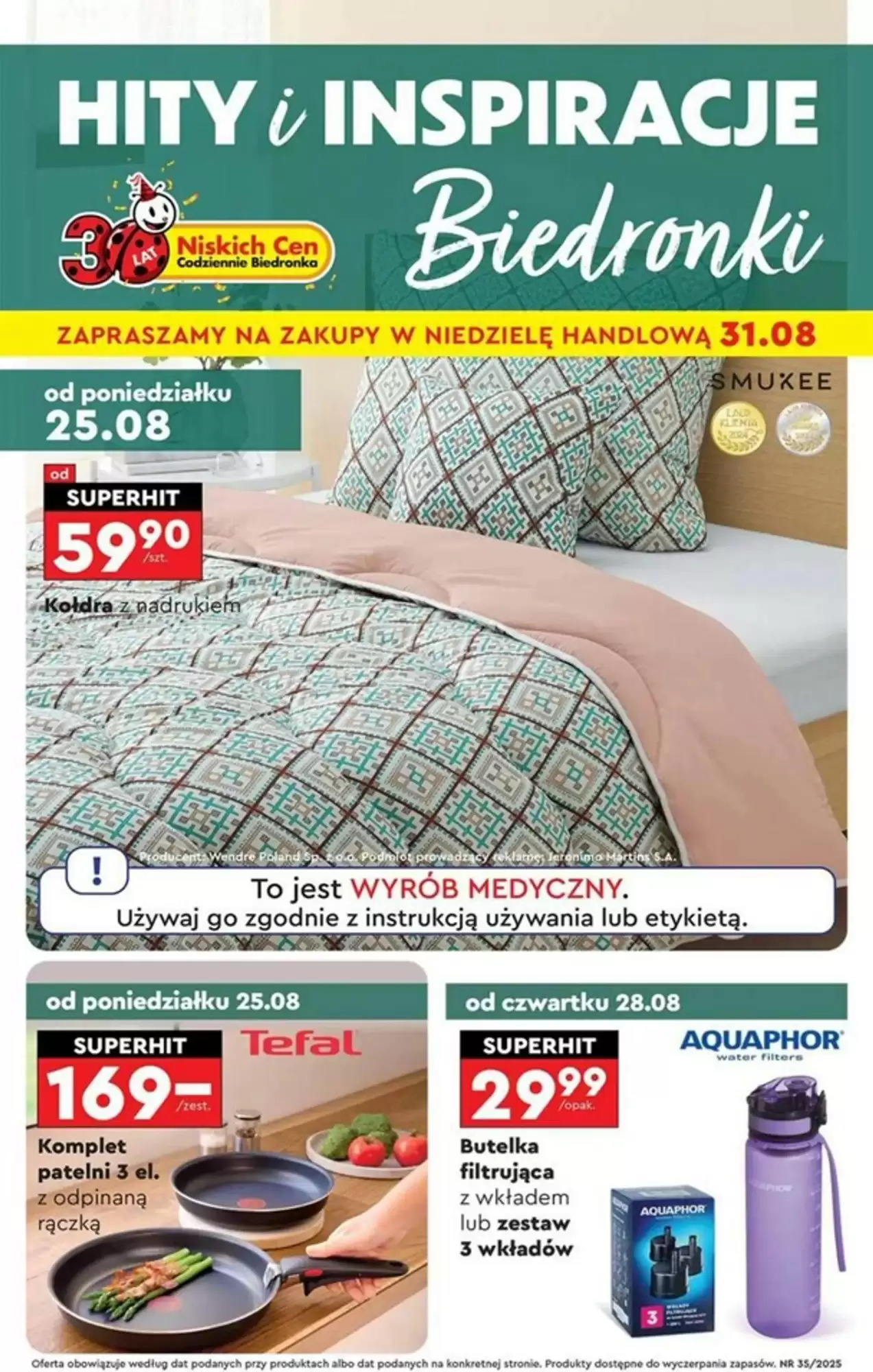Gazetka Biedronka od 25.08.2025 do 10.09.2025