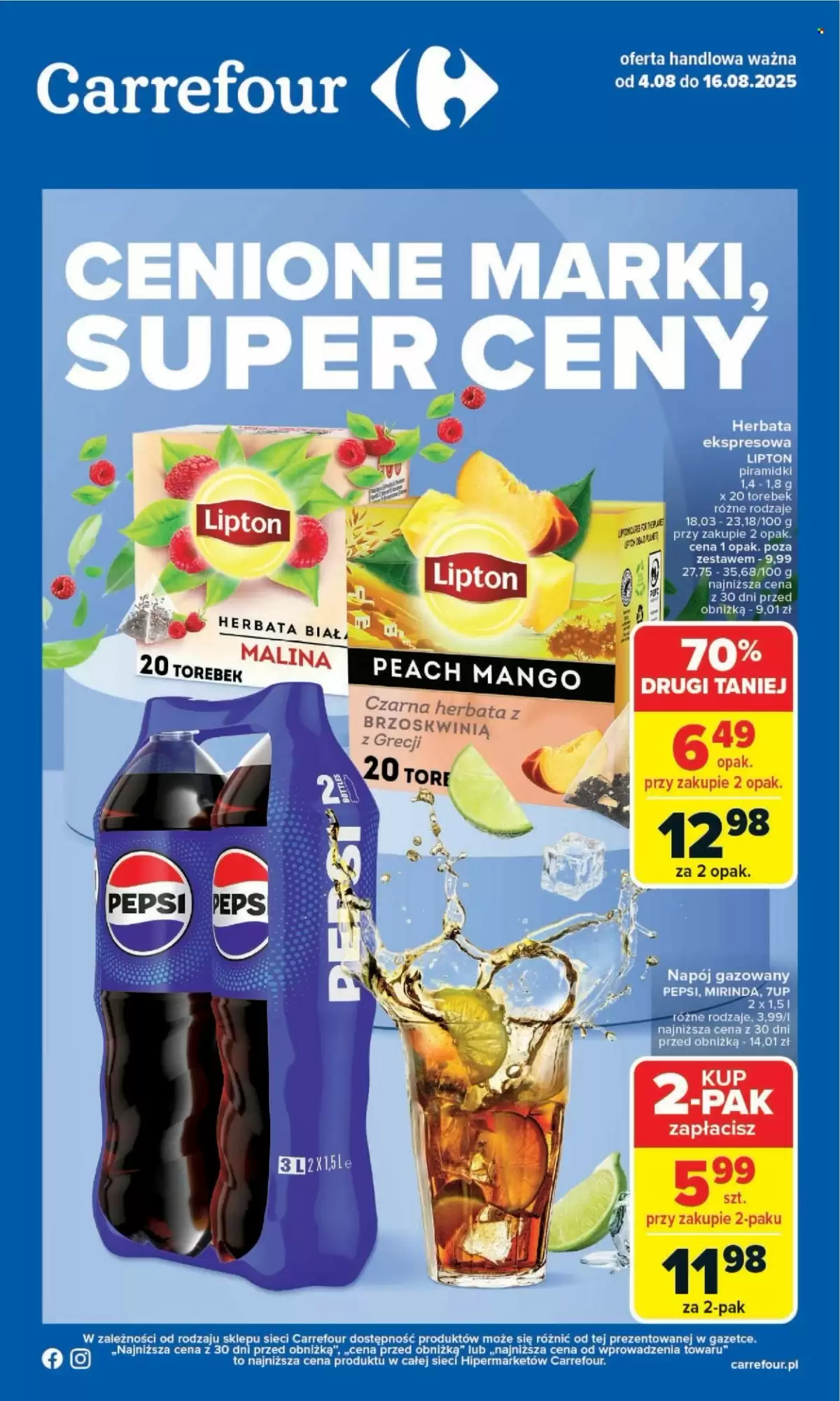Gazetka Carrefour od 04.08.2025 do 16.08.2025
