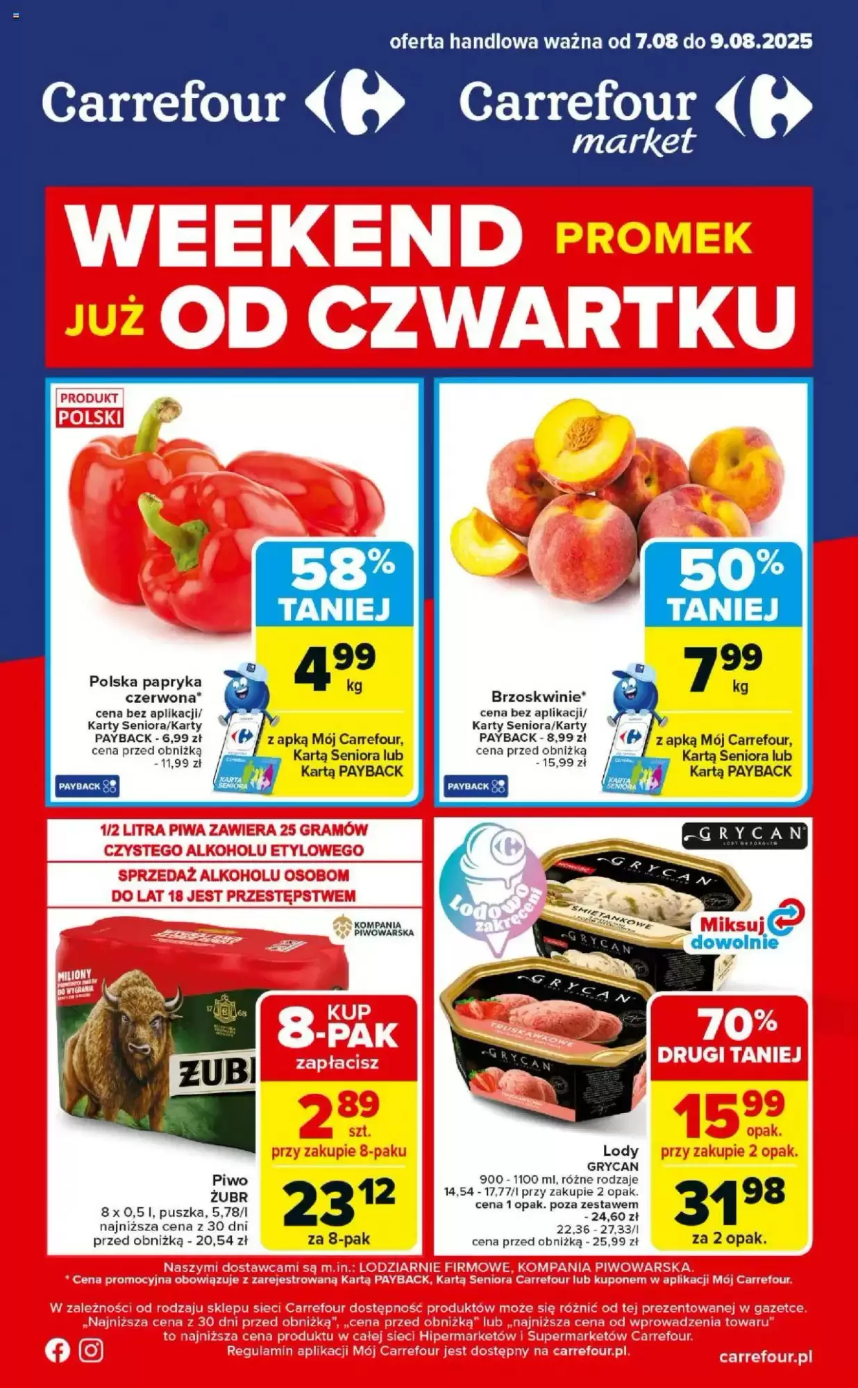 Gazetka Carrefour od 07.08.2025 do 09.08.2025