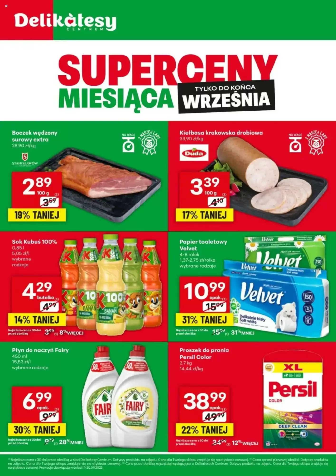 Gazetka Delikatesy Centrum od 01.09.2025 do 30.09.2025
