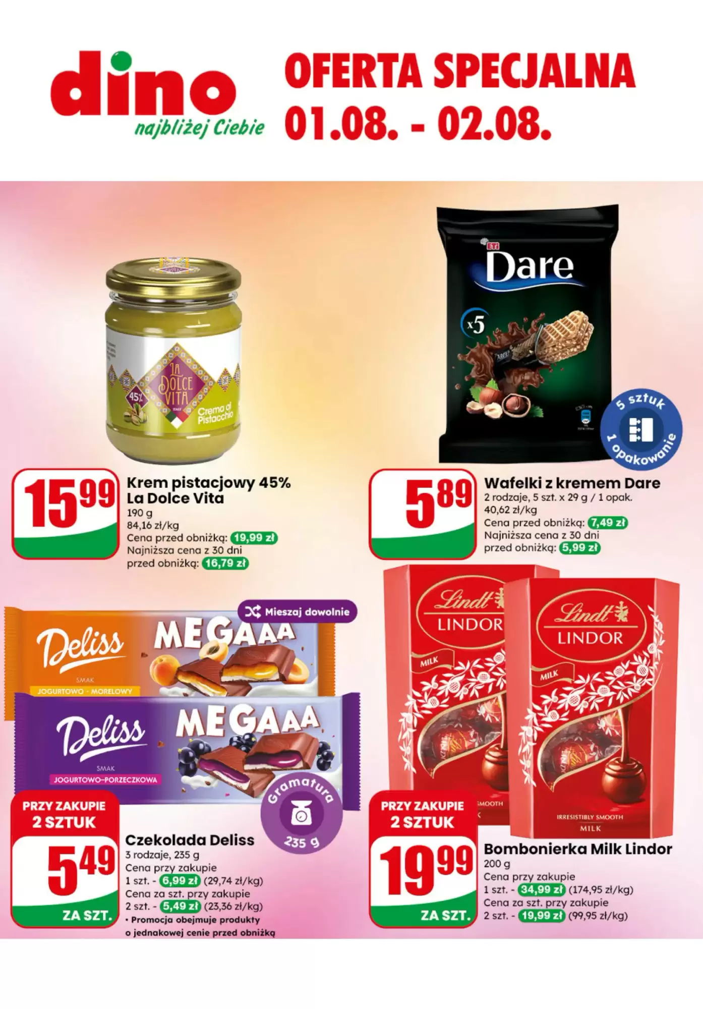 Gazetka Dino od 01.08.2025 do 02.08.2025