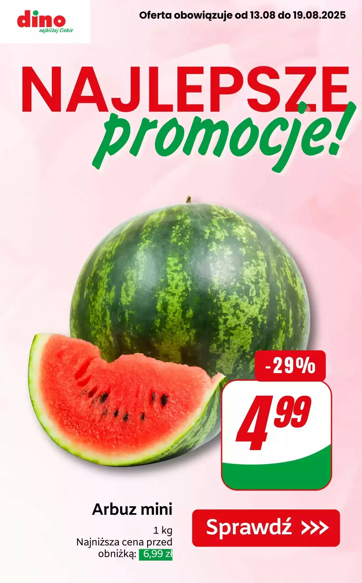 Gazetka Dino od 13.08.2025 do 19.08.2025