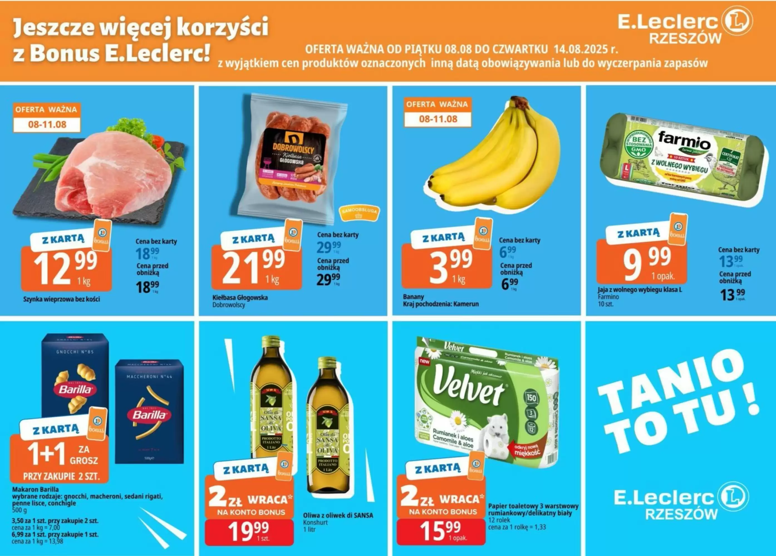 Gazetka E.Leclerc od 08.08.2025 do 14.08.2025