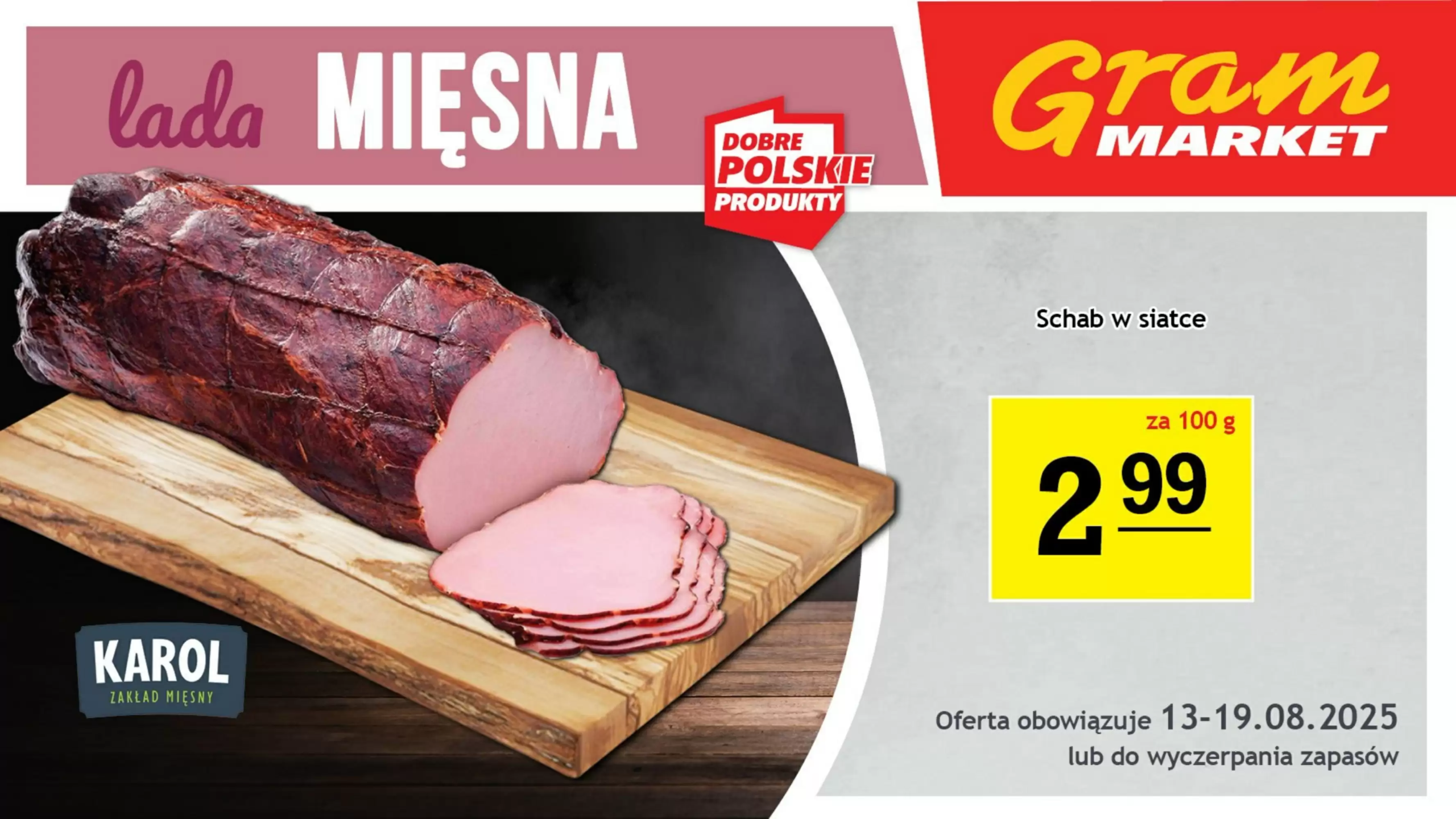 Gazetka Gram Market od 13.08.2025 do 19.08.2025