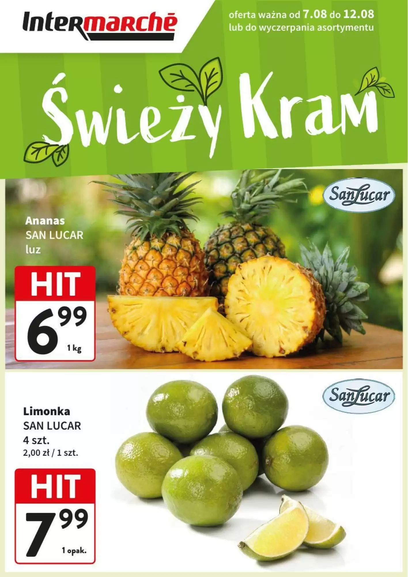 Gazetka Intermarche od 07.08.2025 do 12.08.2025