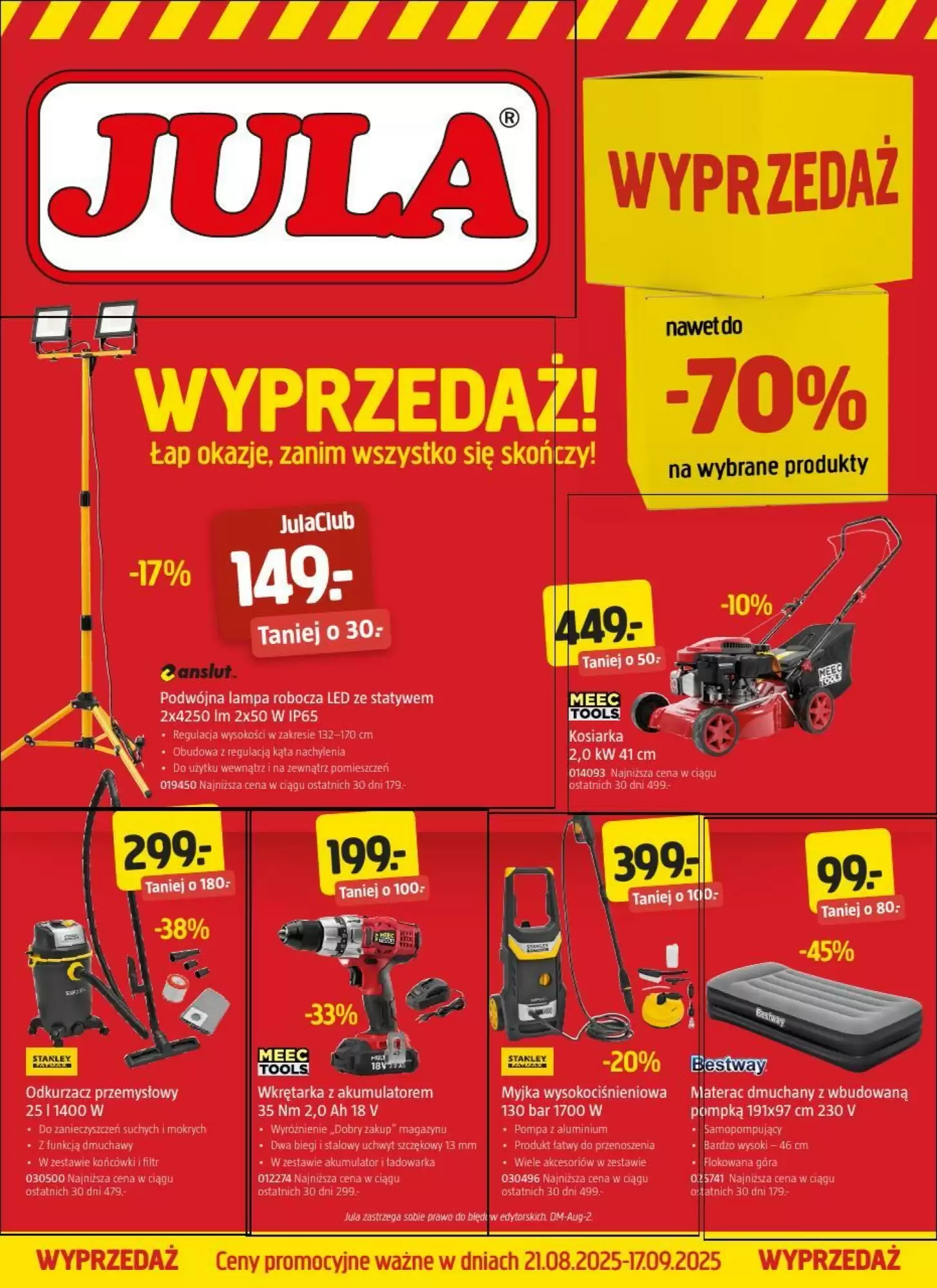 Gazetka Jula od 21.08.2025 do 17.09.2025
