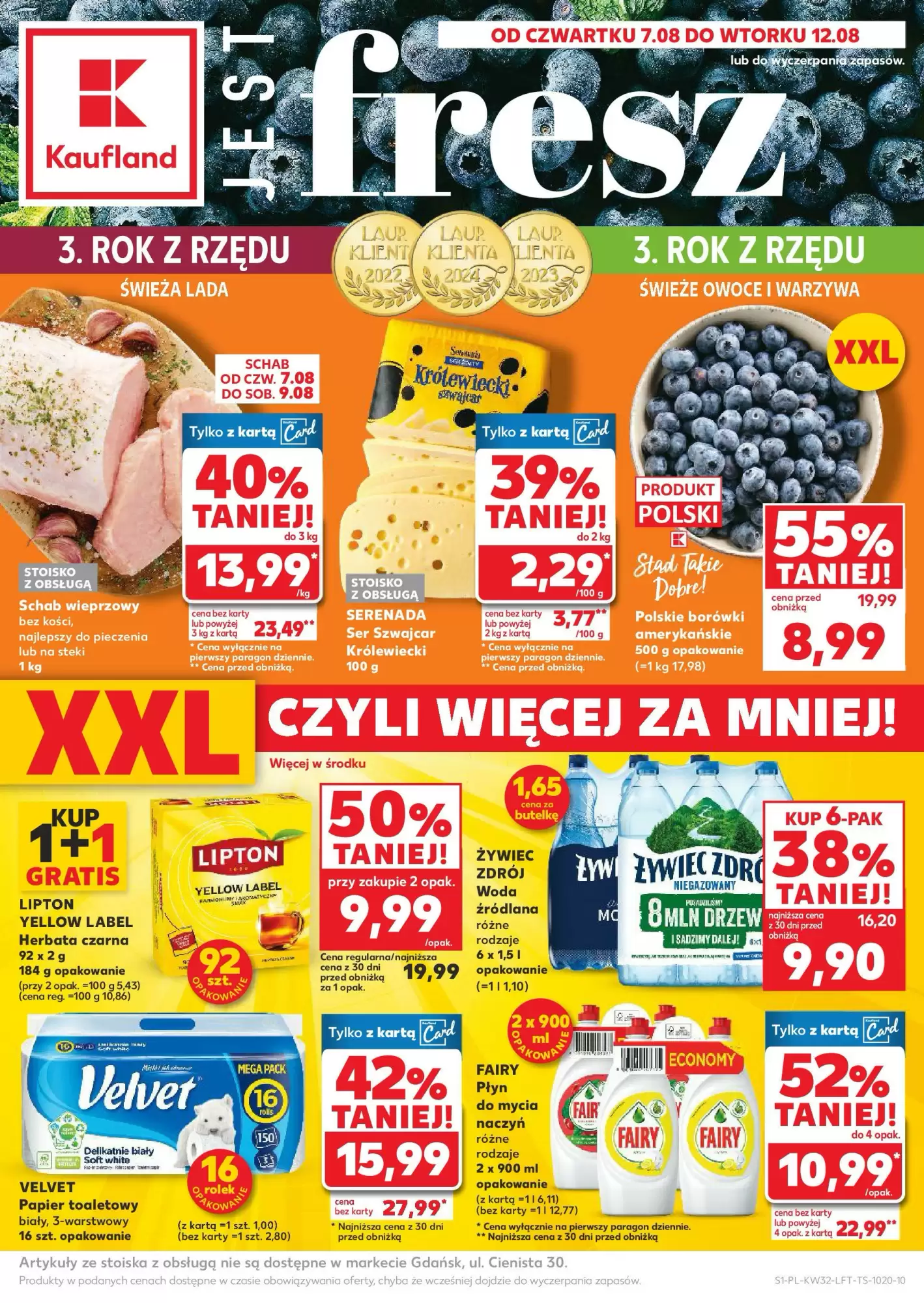 Gazetka Kaufland od 07.08.2025 do 12.08.2025