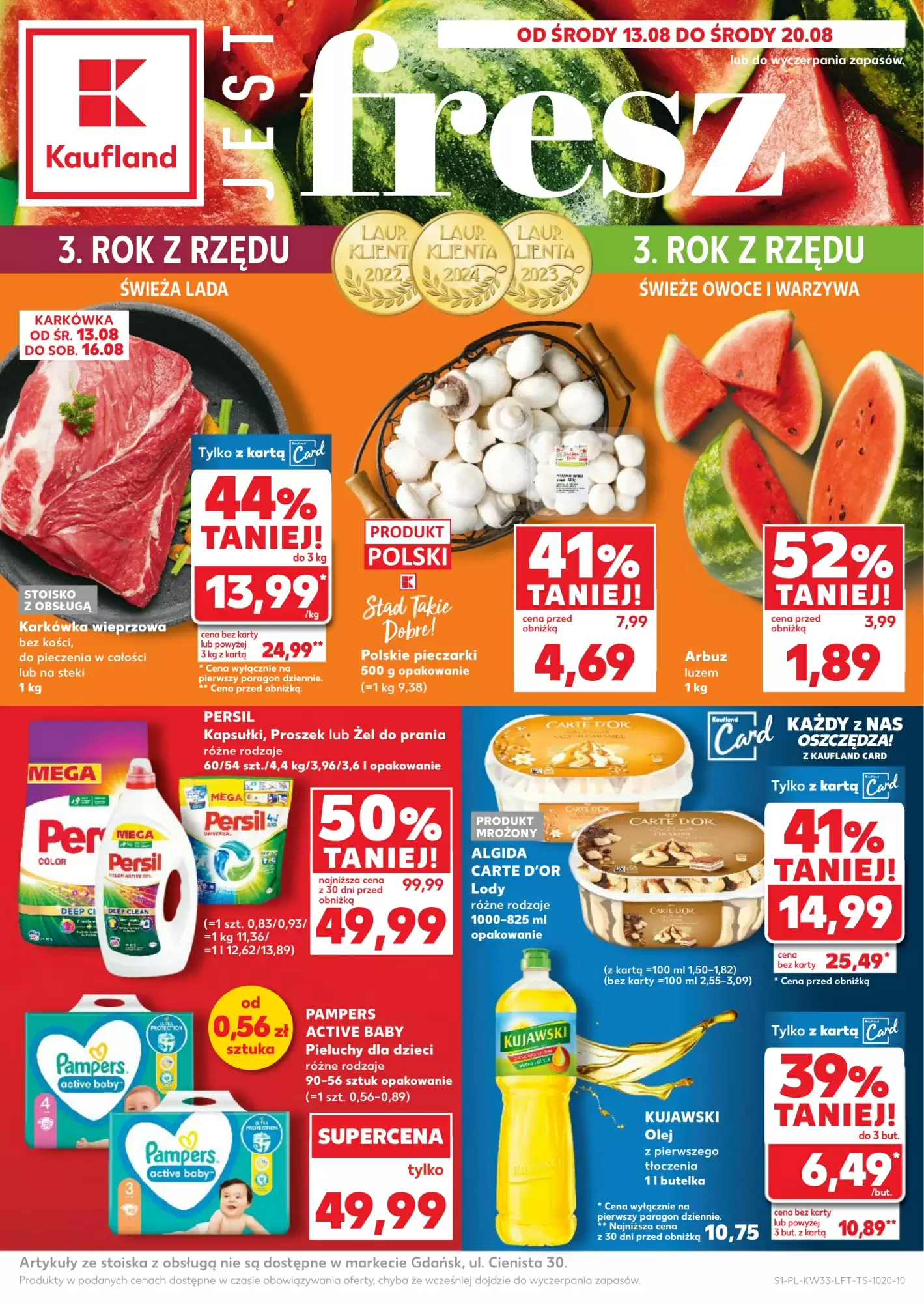 Gazetka Kaufland od 13.08.2025 do 20.08.2025