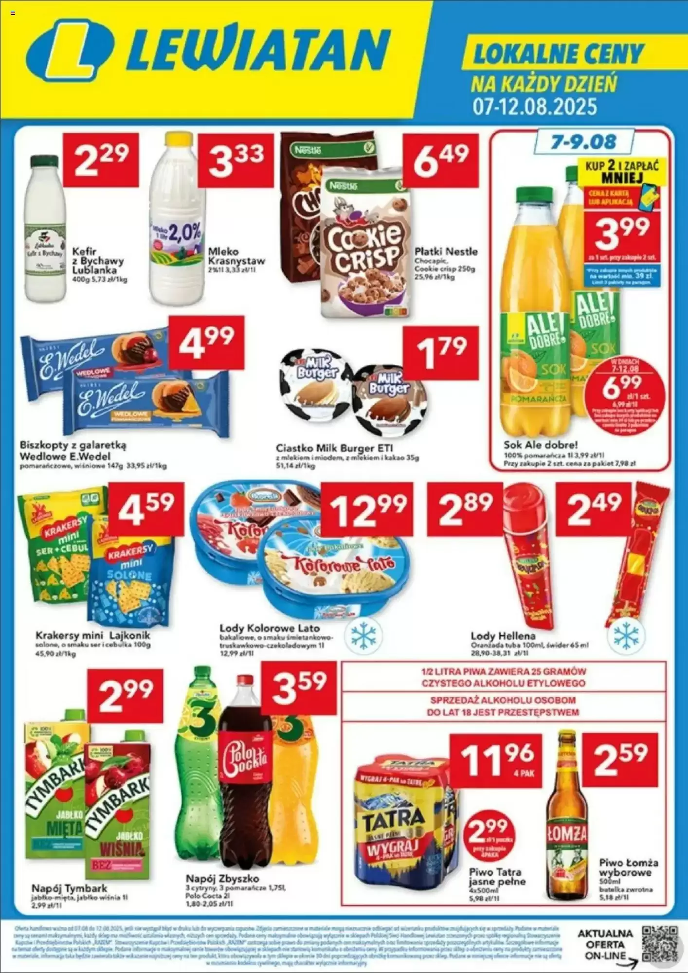 Gazetka Lewiatan od 07.08.2025 do 12.08.2025