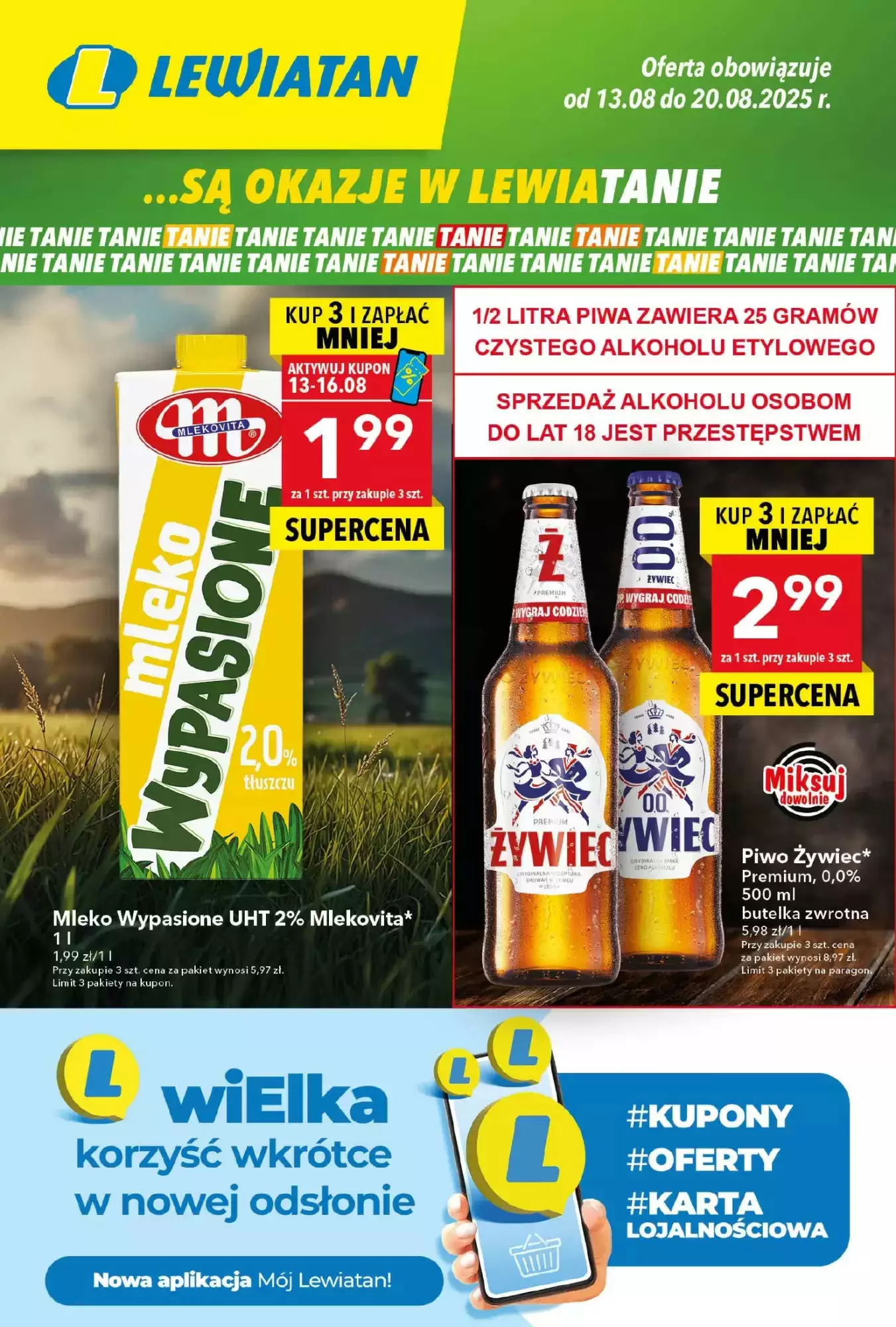 Gazetka Lewiatan od 13.08.2025 do 20.08.2025