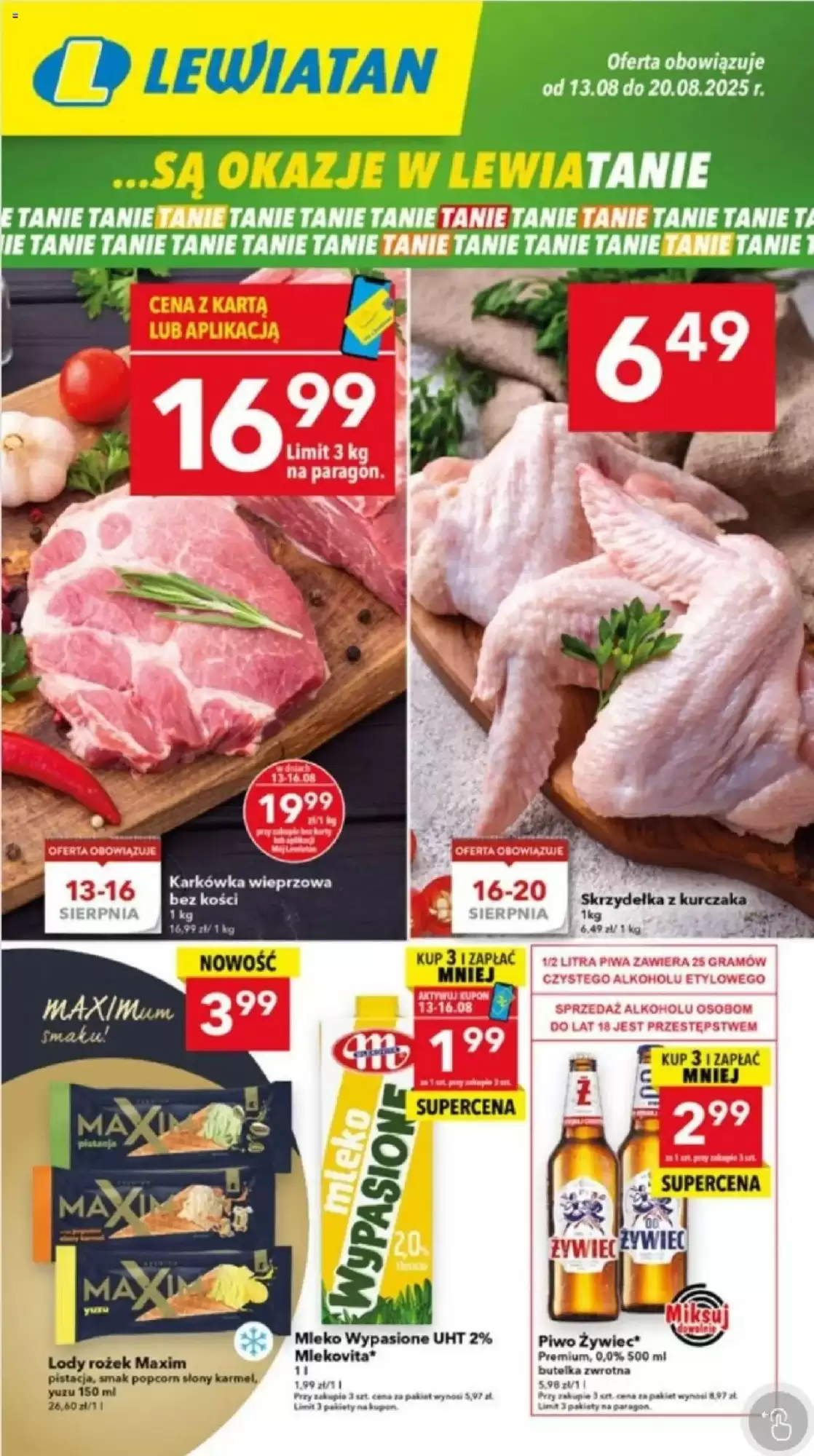Gazetka Lewiatan od 13.08.2025 do 20.08.2025