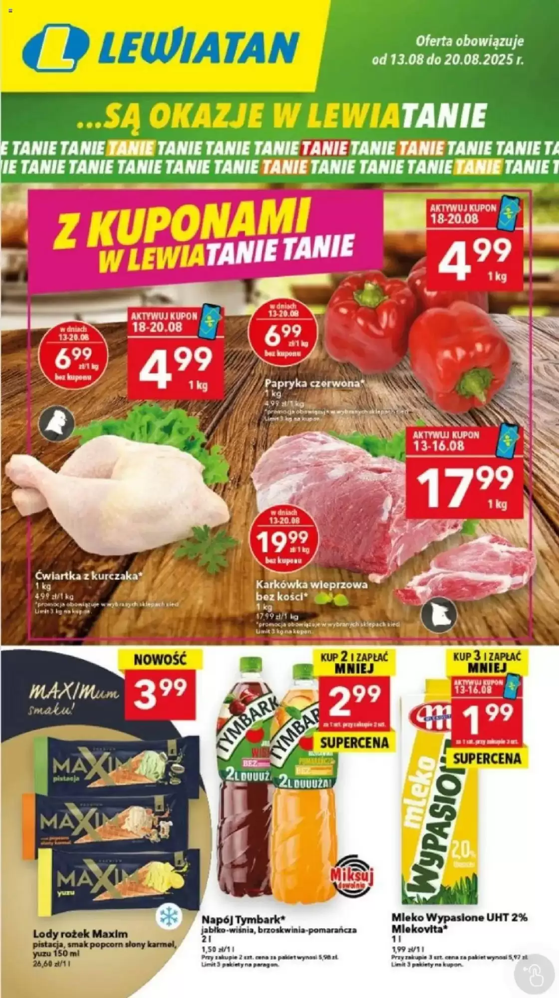 Gazetka Lewiatan od 13.08.2025 do 20.08.2025