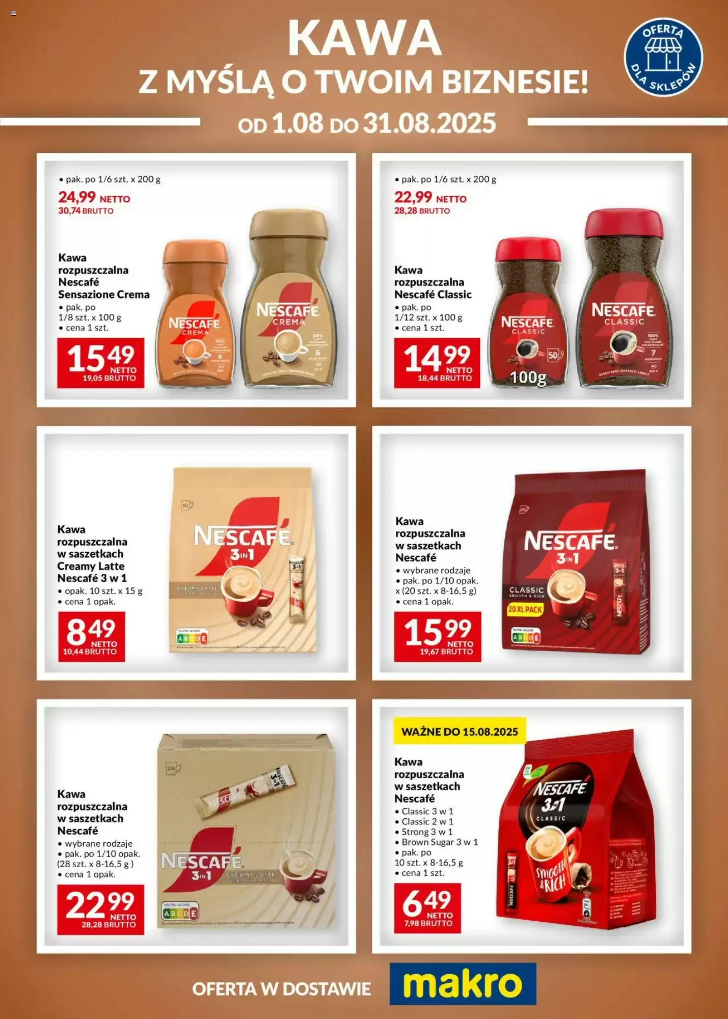Gazetka Makro od 01.08.2025 do 31.08.2025