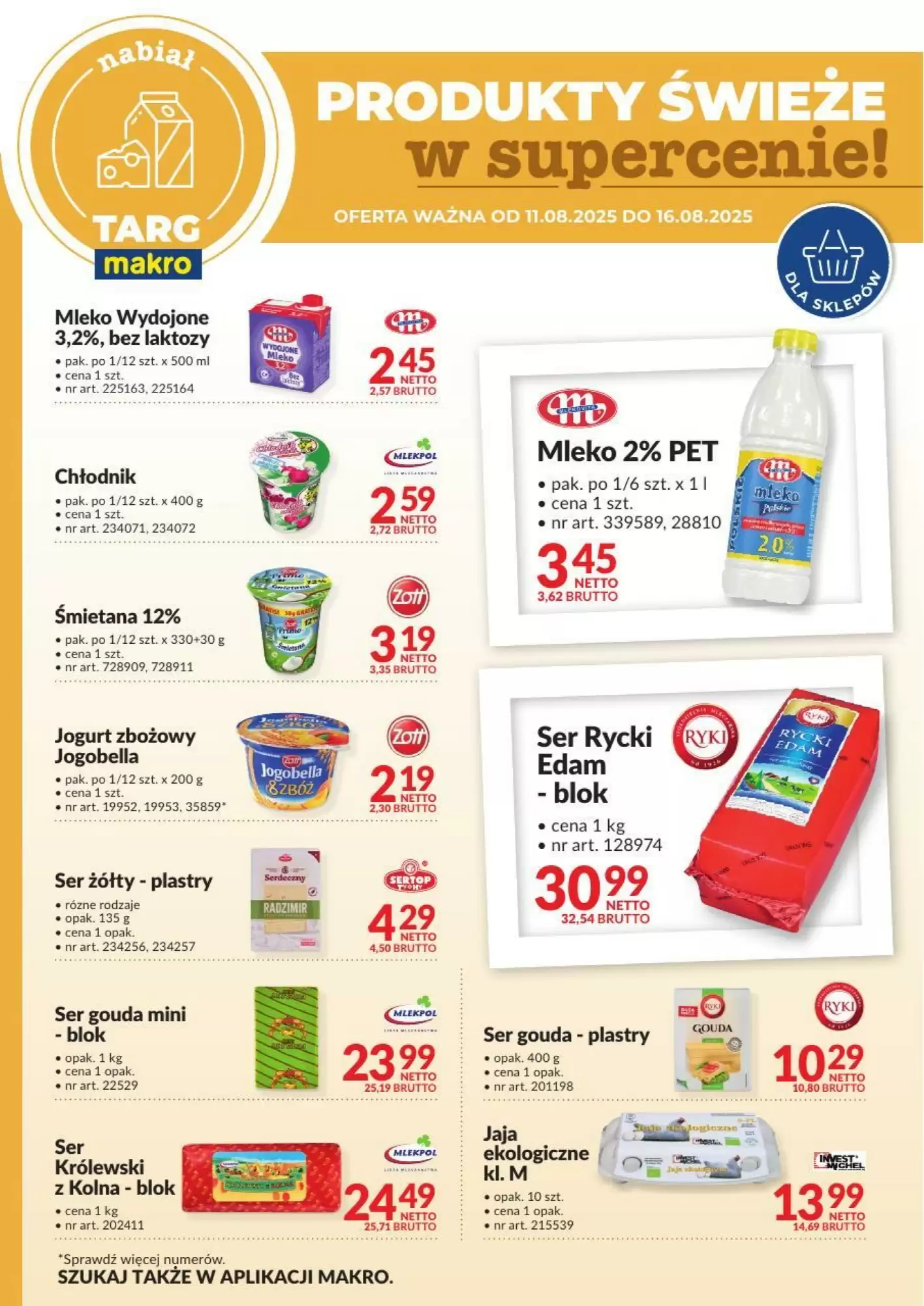 Gazetka Makro od 11.08.2025 do 16.08.2025