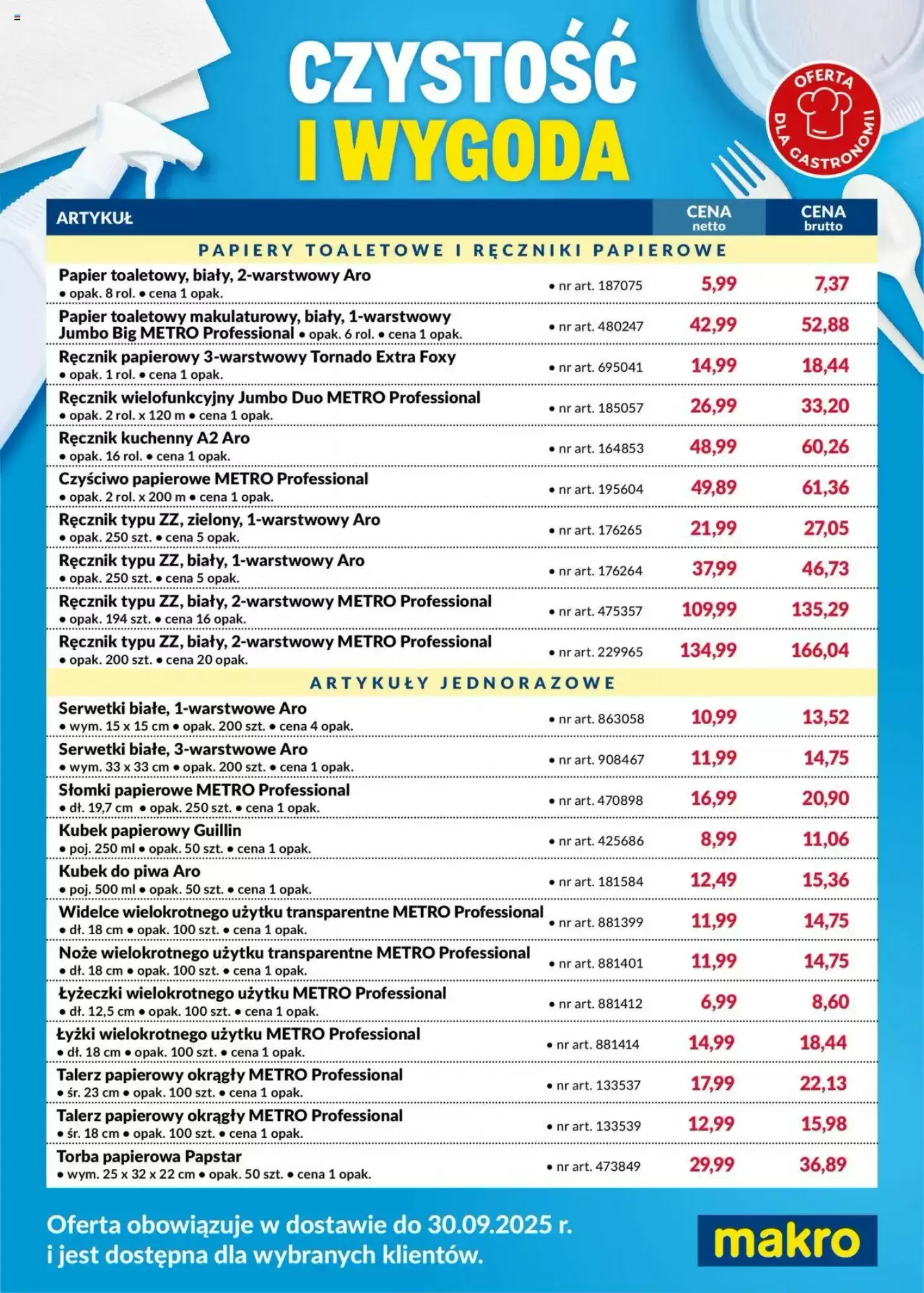 Gazetka Makro od 27.08.2025 do 30.09.2025