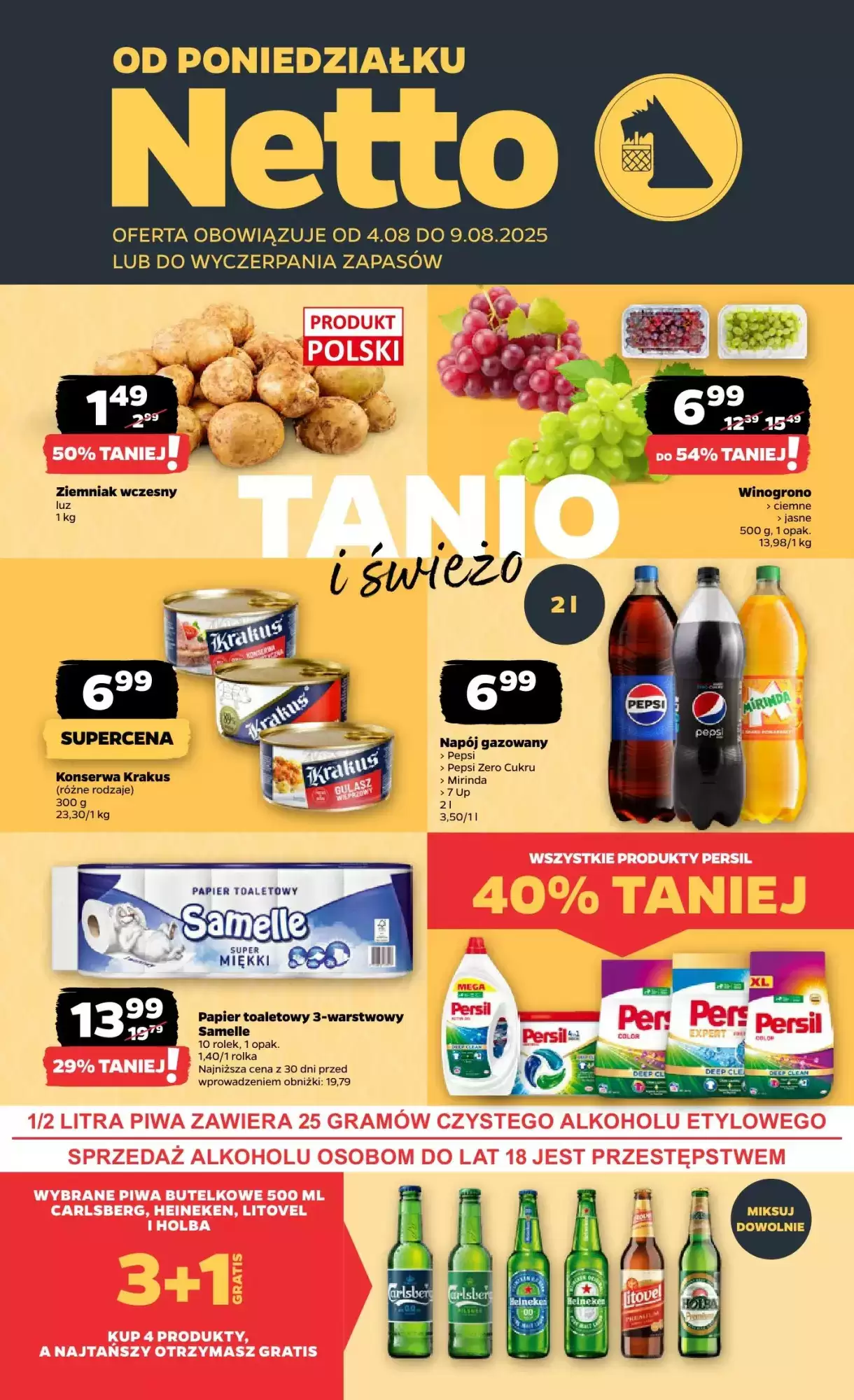 Gazetka Netto od 04.08.2025 do 09.08.2025