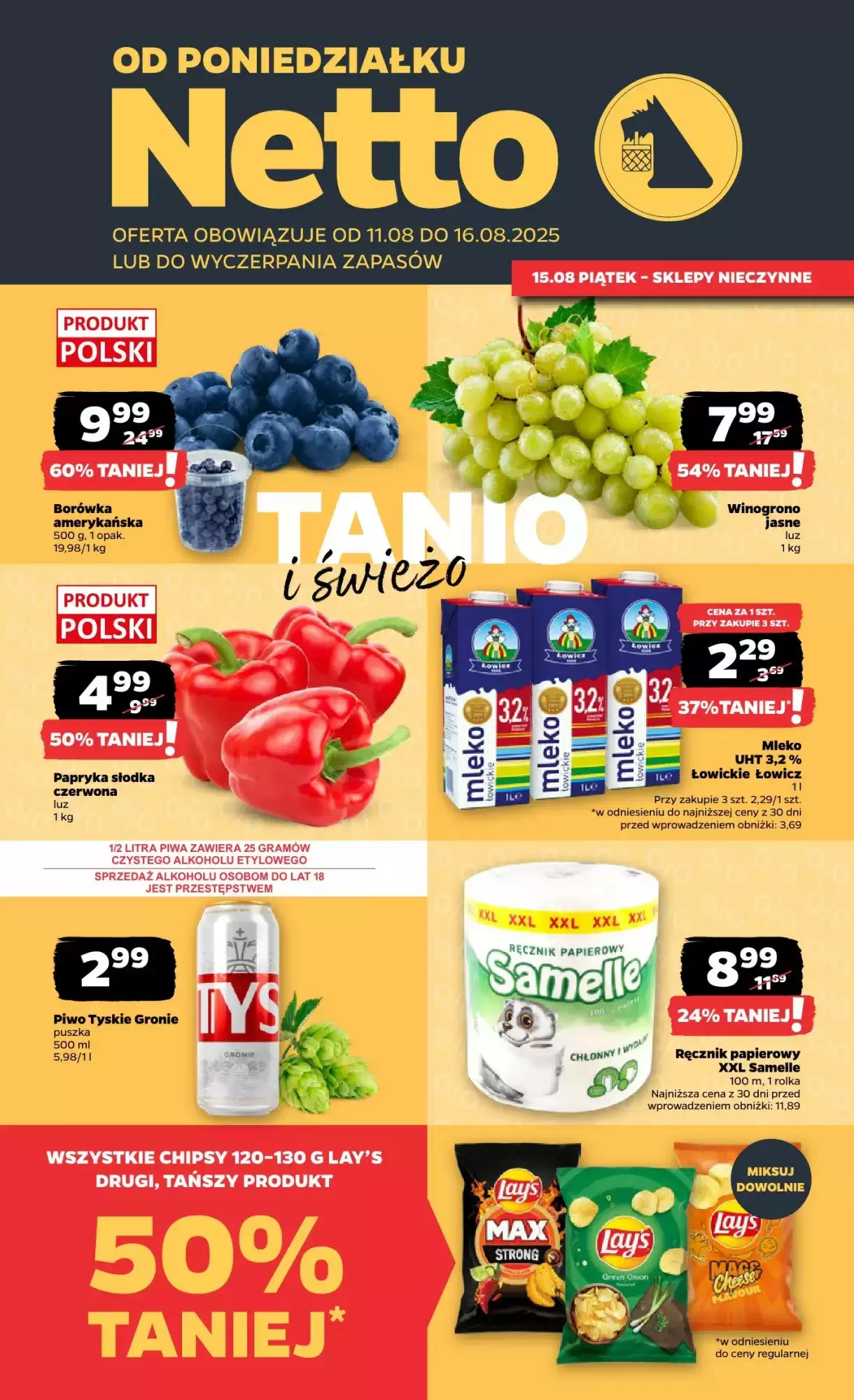 Gazetka Netto od 11.08.2025 do 16.08.2025