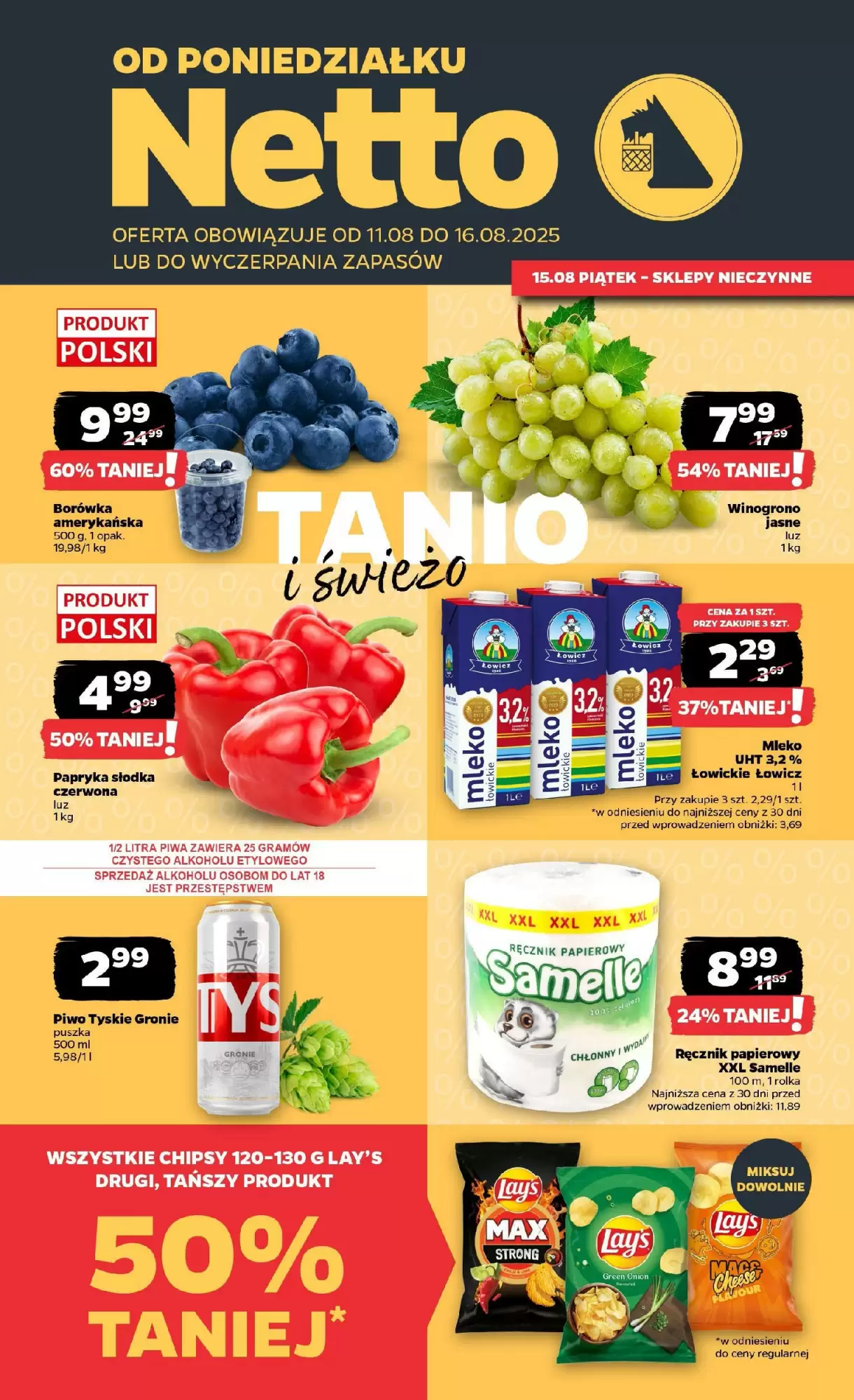 Gazetka Netto od 11.08.2025 do 16.08.2025