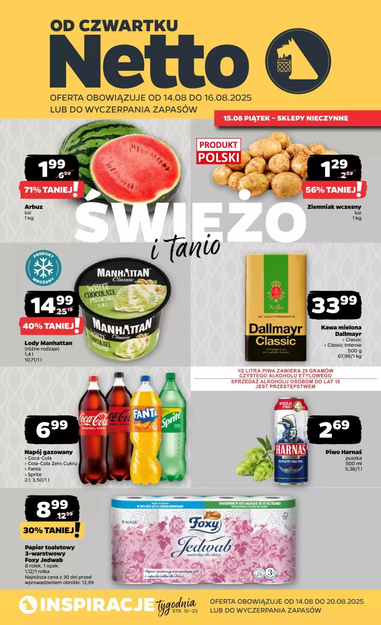 Gazetka Netto od 14.08.2025 do 16.08.2025