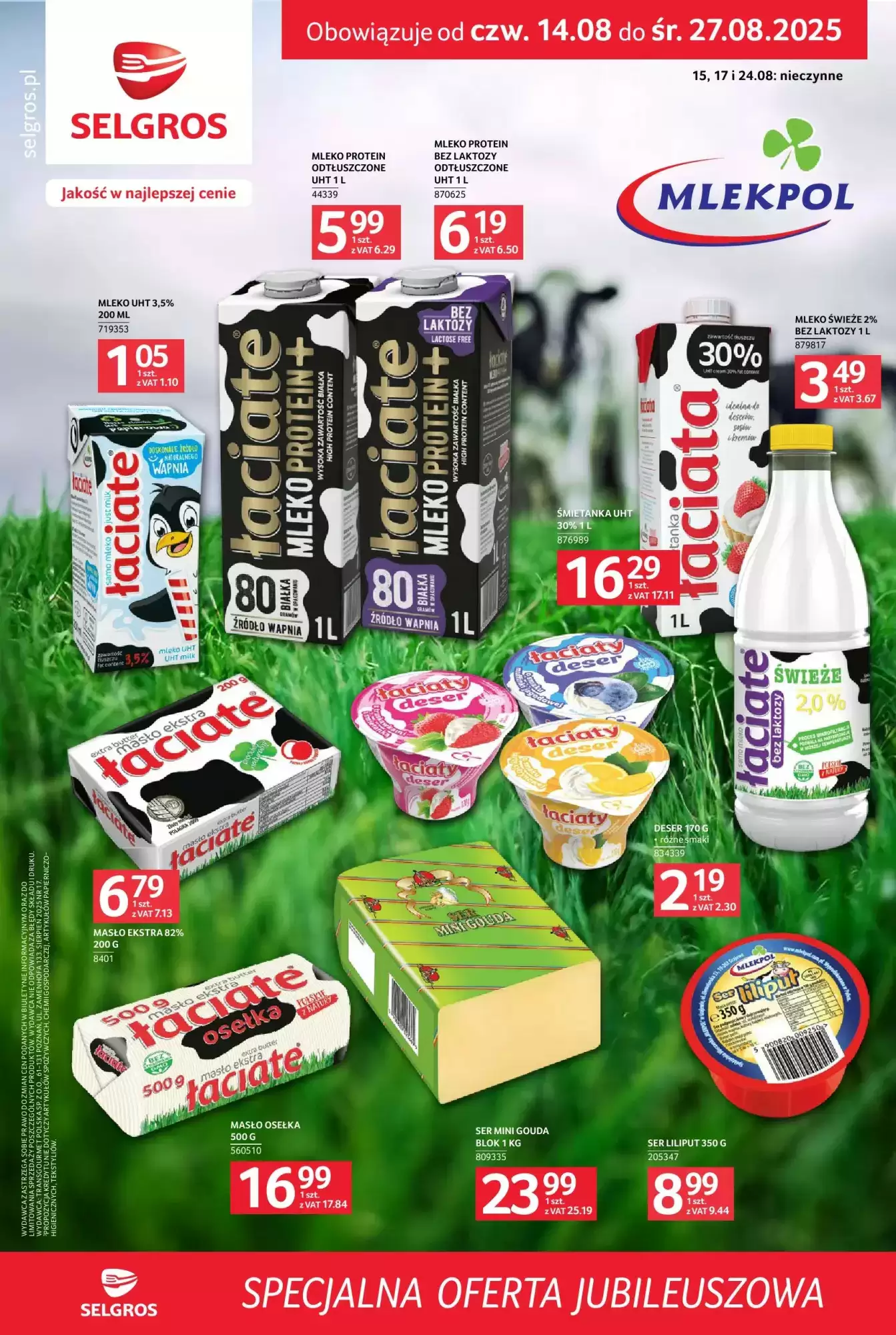Gazetka Selgros od 14.08.2025 do 27.08.2025