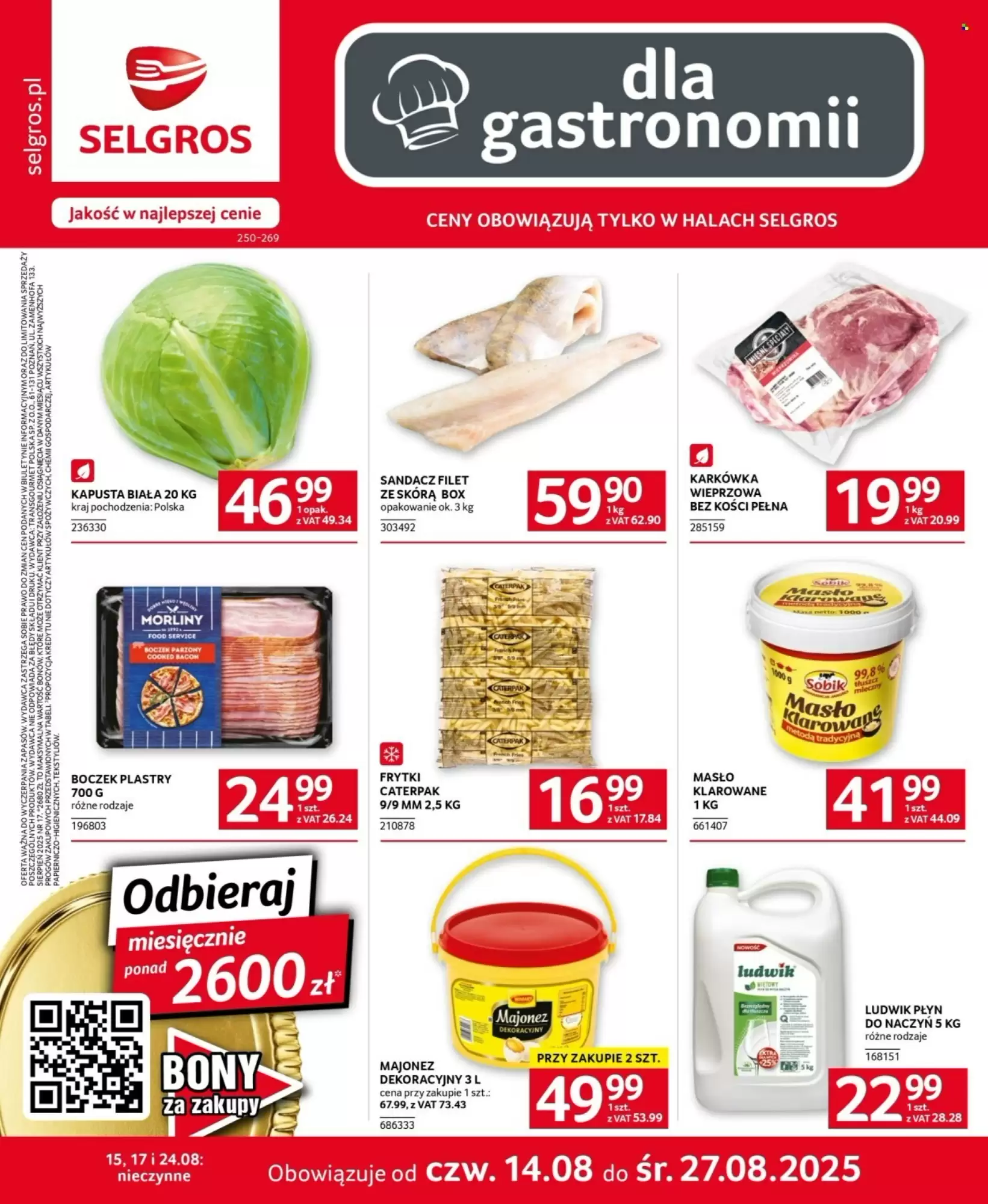 Gazetka Selgros od 14.08.2025 do 27.08.2025