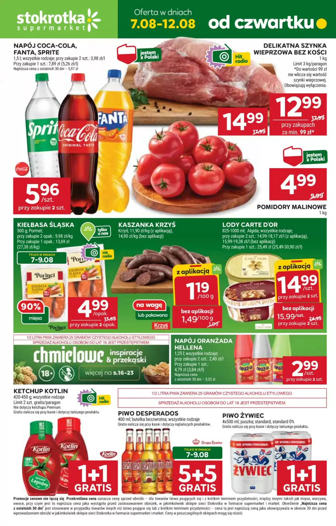 Gazetka Stokrotka od 07.08.2025 do 12.08.2025