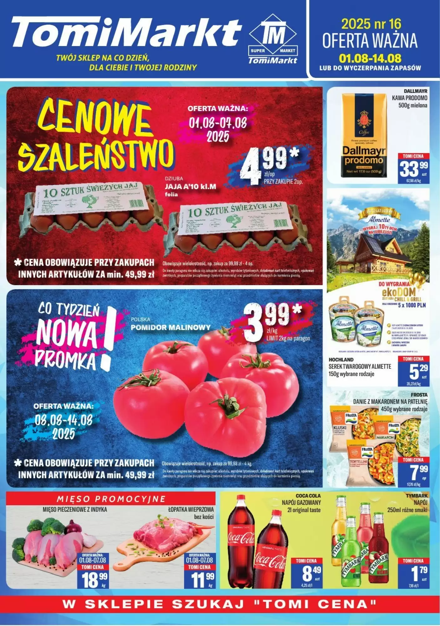 Gazetka Tomimarkt od 01.08.2025 do 14.08.2025