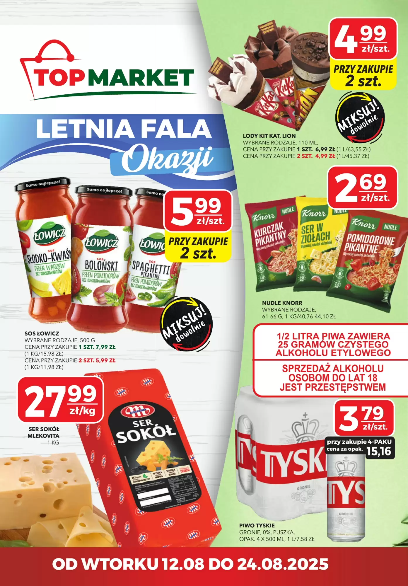 Gazetka Top Market od 12.08.2025 do 24.08.2025