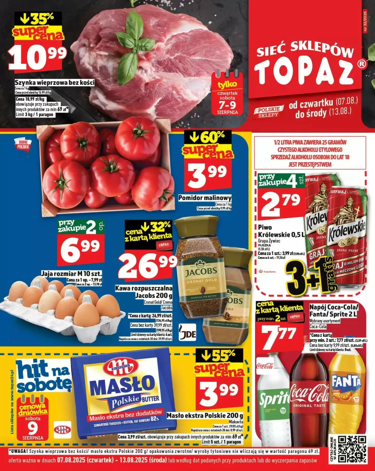 Gazetka Topaz od 07.08.2025 do 13.08.2025