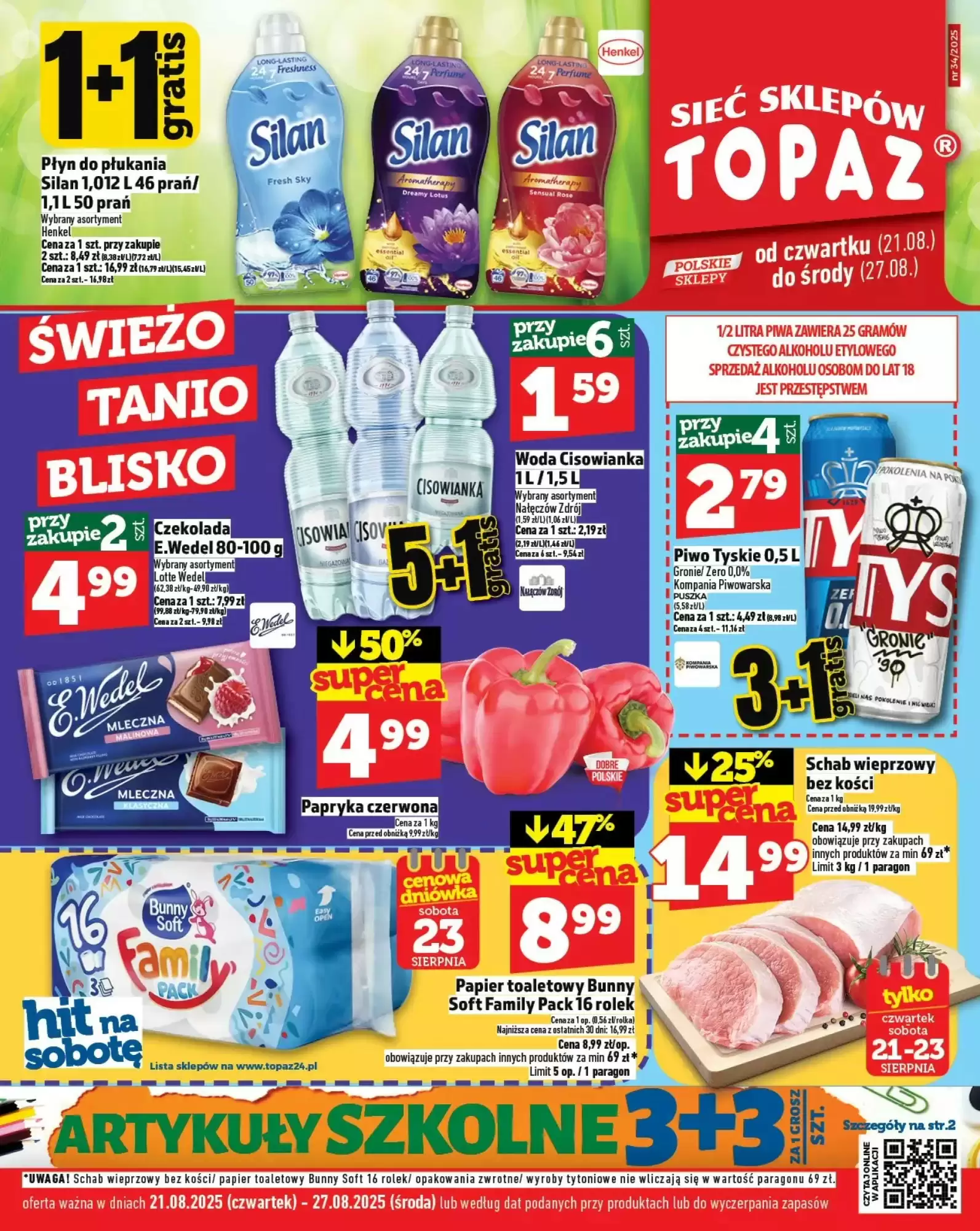 Gazetka Topaz od 21.08.2025 do 27.08.2025