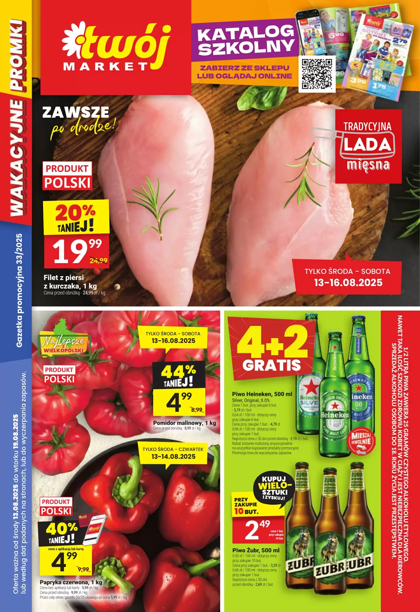 Gazetka Twój Market od 13.08.2025 do 19.08.2025