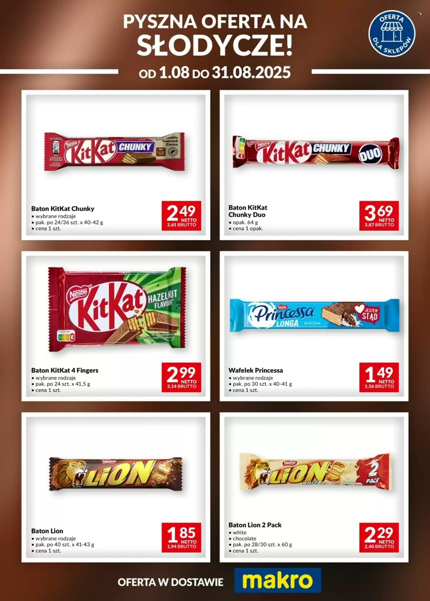 Gazetka Makro od 01.08.2025 do 31.08.2025