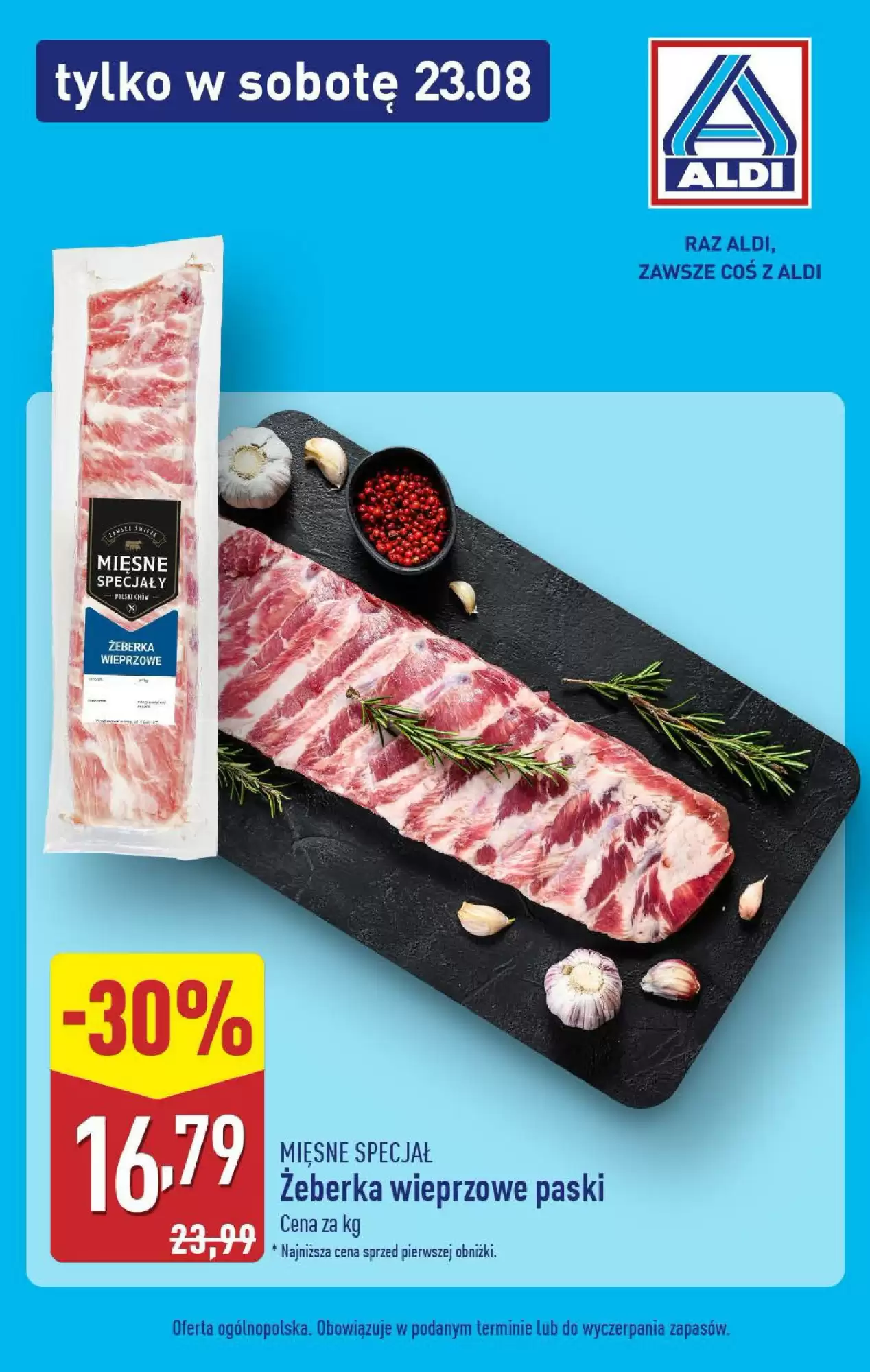 Gazetka Aldi od 23.08.2025 do 23.08.2025