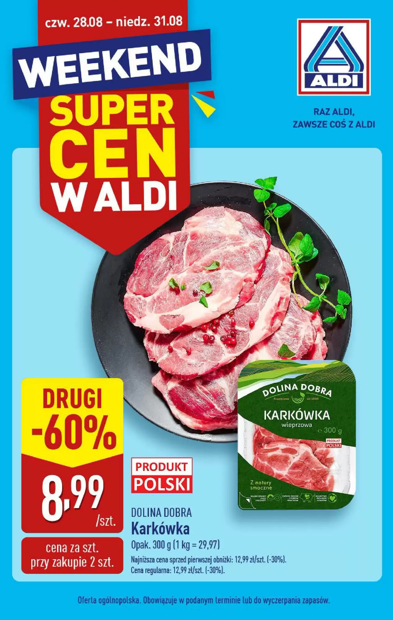 Gazetka Aldi od 28.08.2025 do 31.08.2025