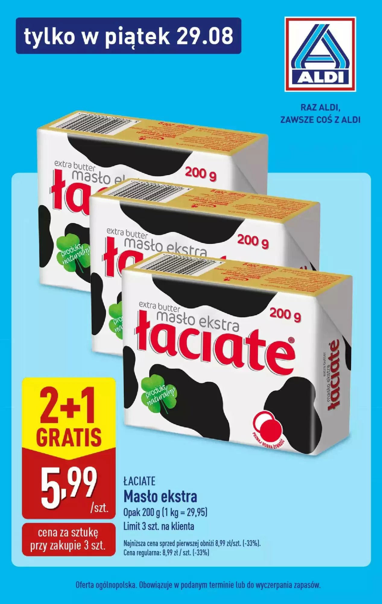 Gazetka Aldi od 29.08.2025 do 29.08.2025