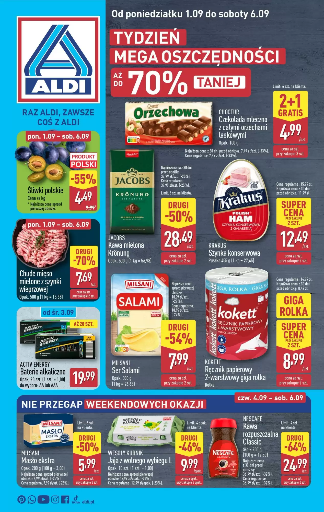 Gazetka Aldi od 01.09.2025 do 06.09.2025