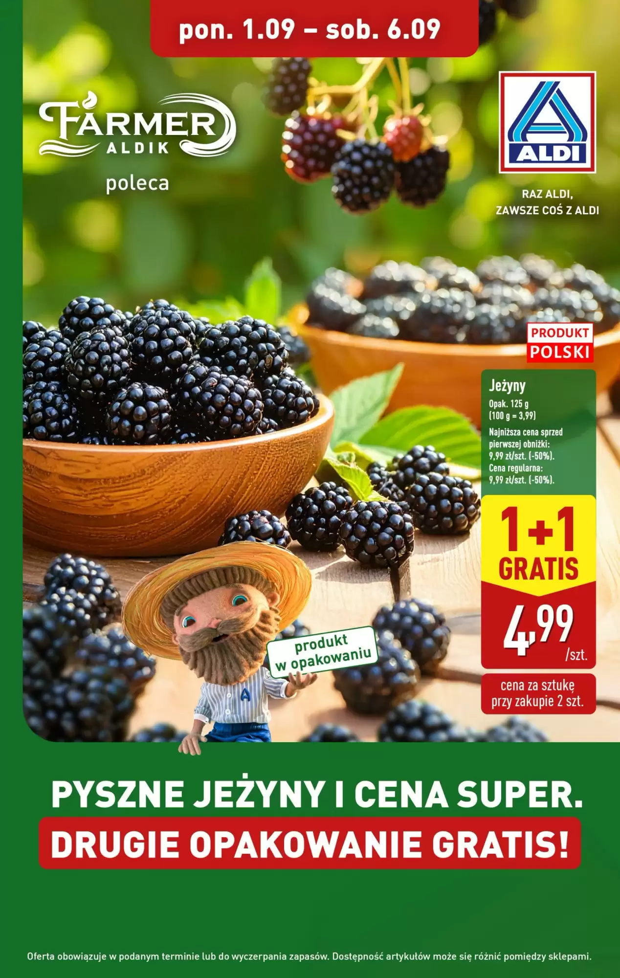 Gazetka Aldi od 01.09.2025 do 06.09.2025
