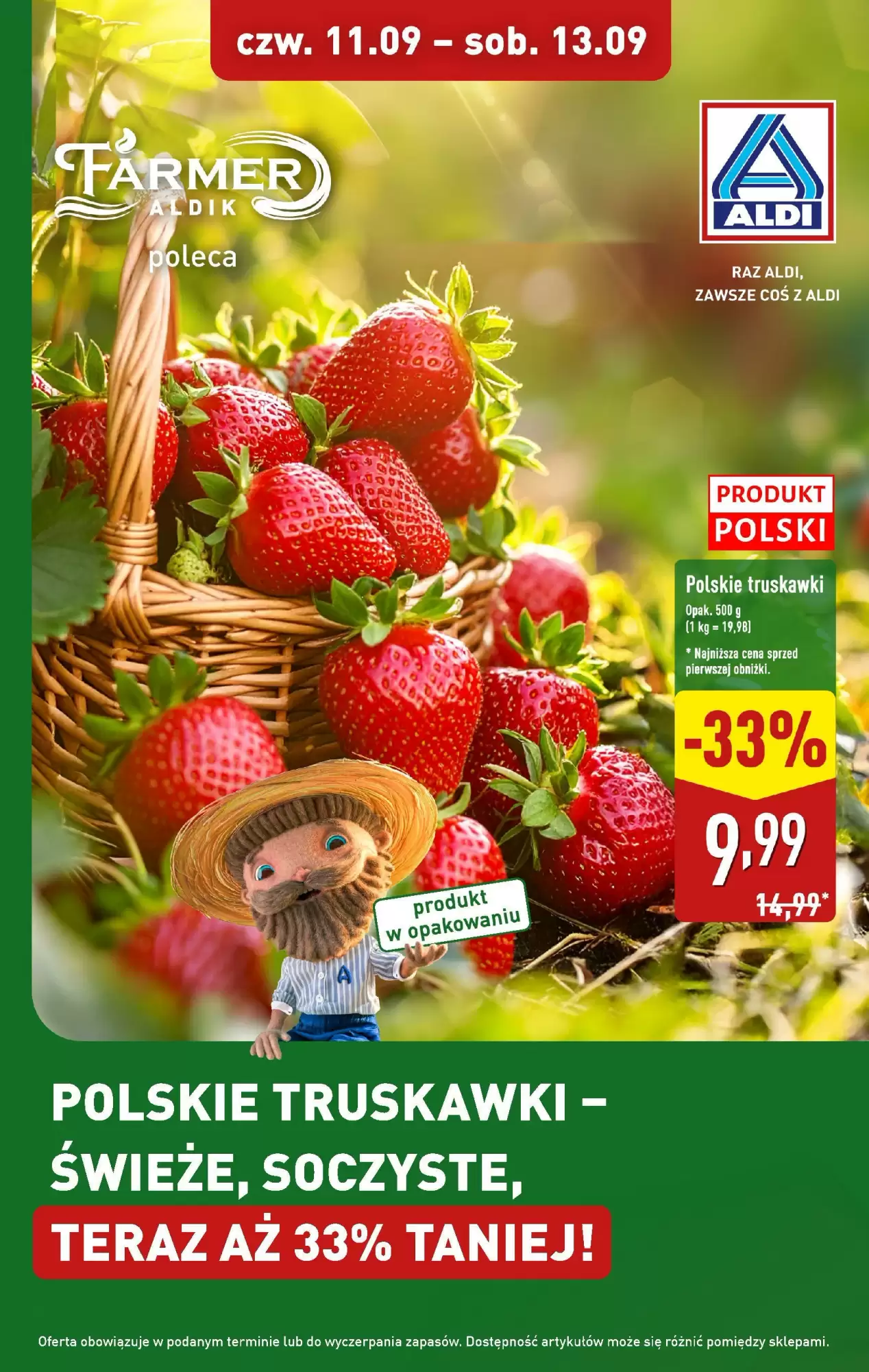 Gazetka Aldi od 11.09.2025 do 13.09.2025