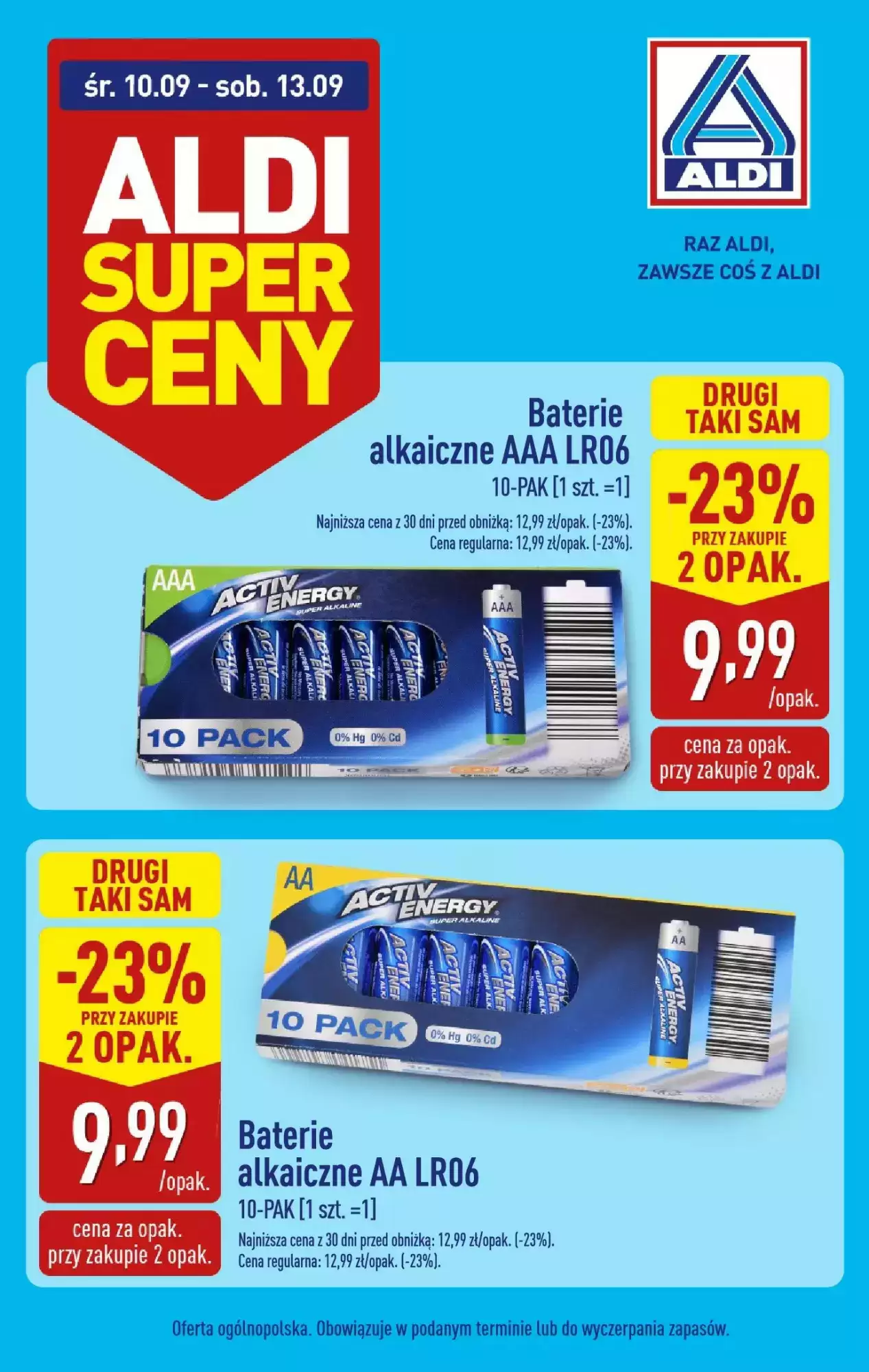 Gazetka Aldi od 11.09.2025 do 13.09.2025