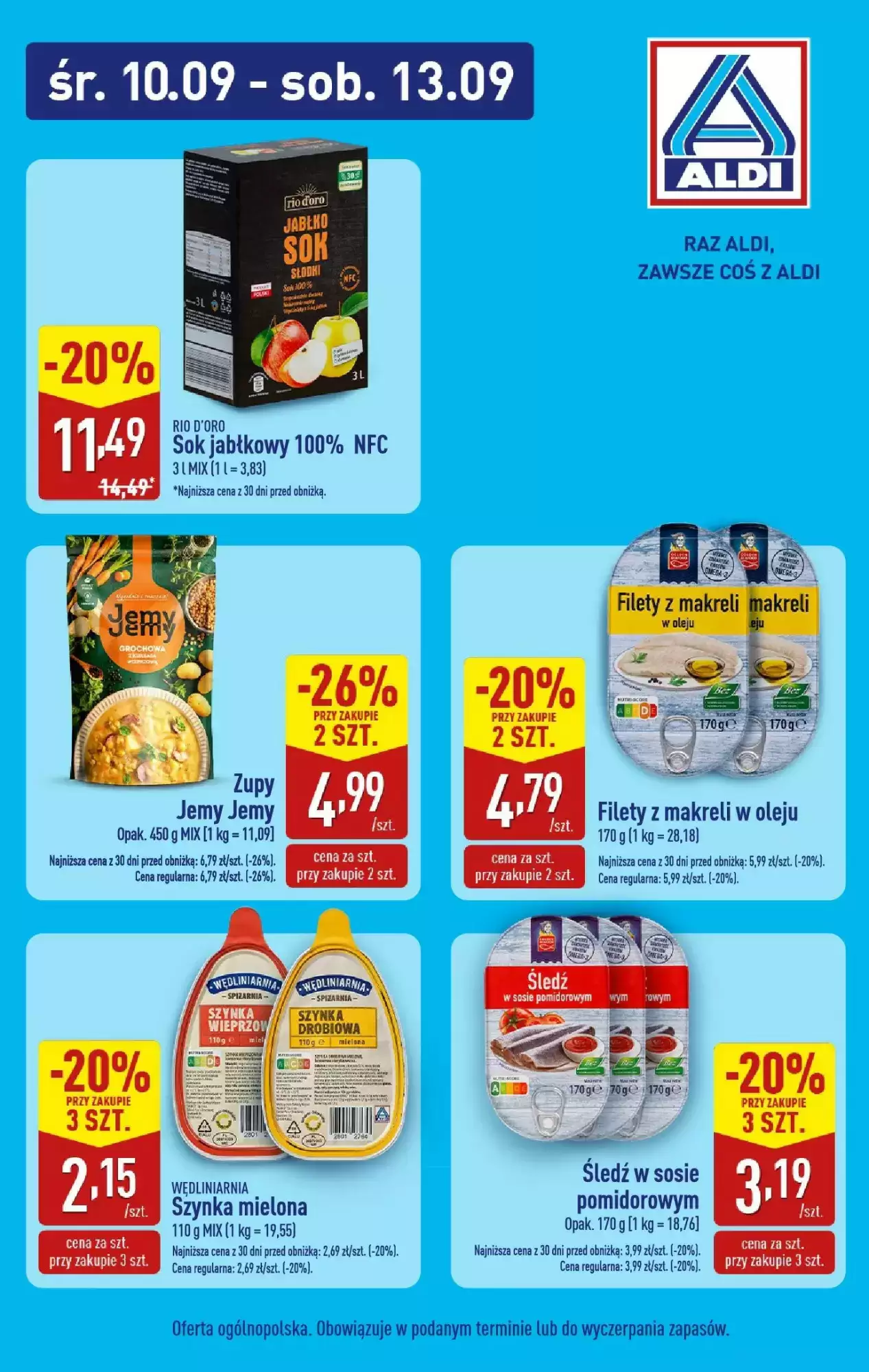 Gazetka Aldi od 11.09.2025 do 13.09.2025
