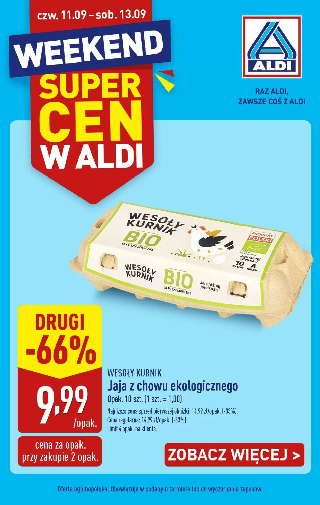 Gazetka Aldi od 11.09.2025 do 13.09.2025