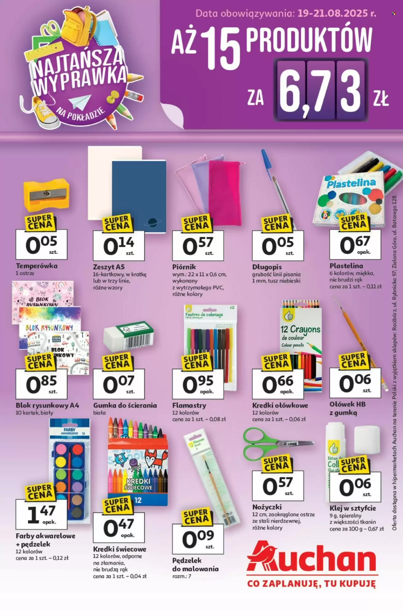 Gazetka Auchan od 19.08.2025 do 21.08.2025