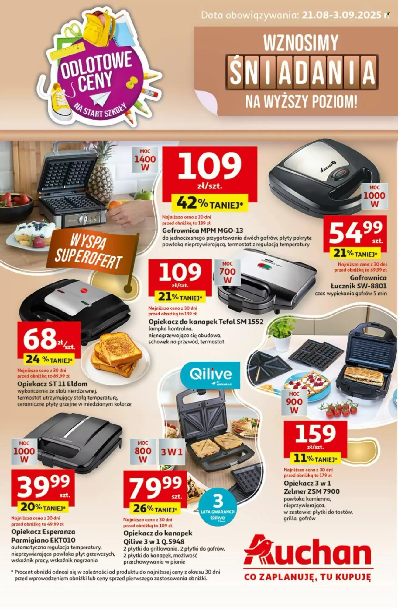 Gazetka Auchan od 21.08.2025 do 03.09.2025