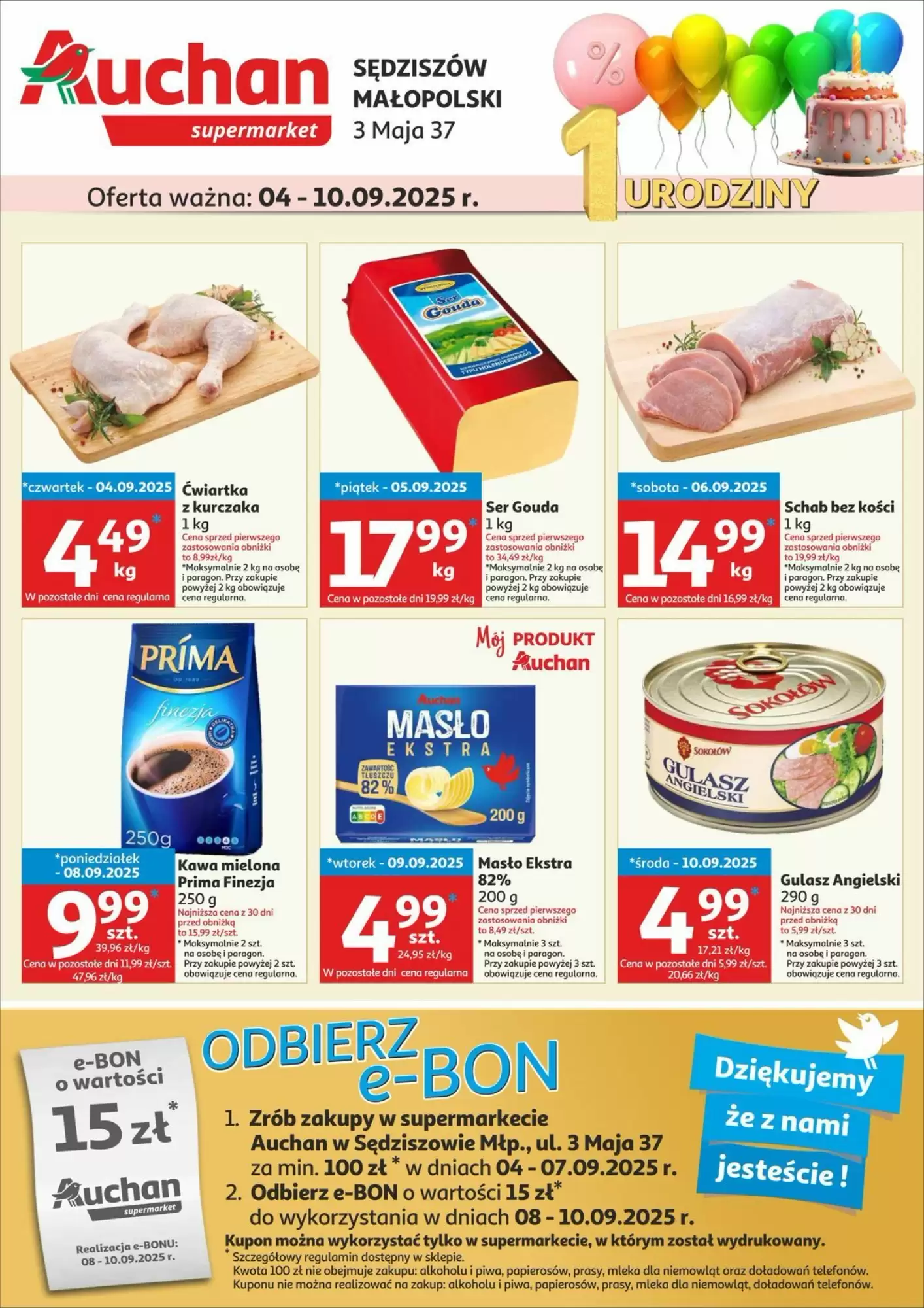 Gazetka Auchan od 04.09.2025 do 10.09.2025