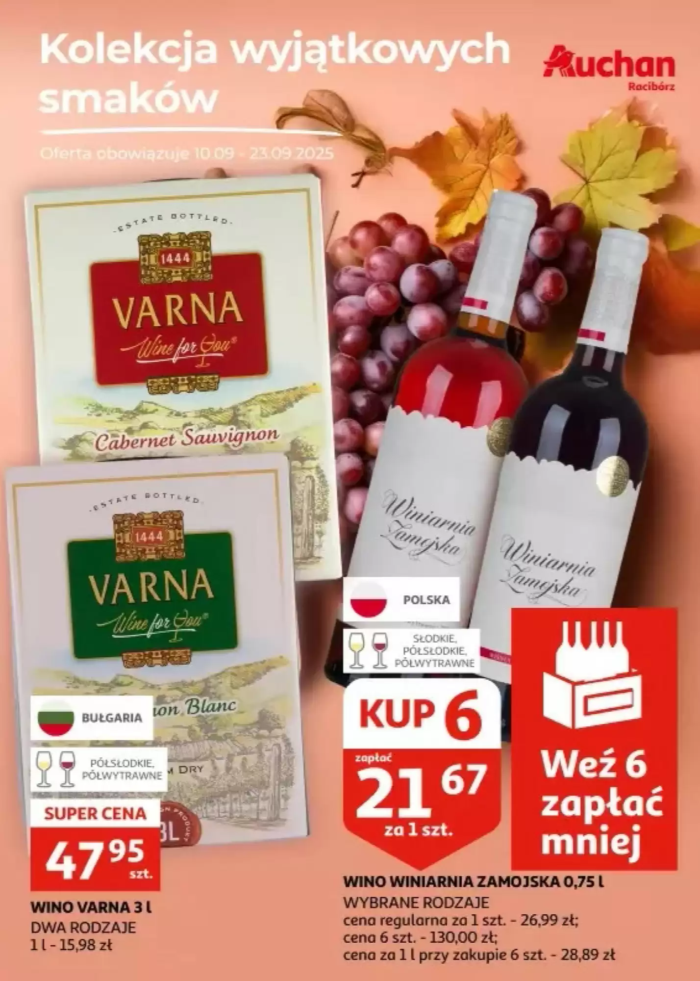 Gazetka Auchan od 10.09.2025 do 23.09.2025