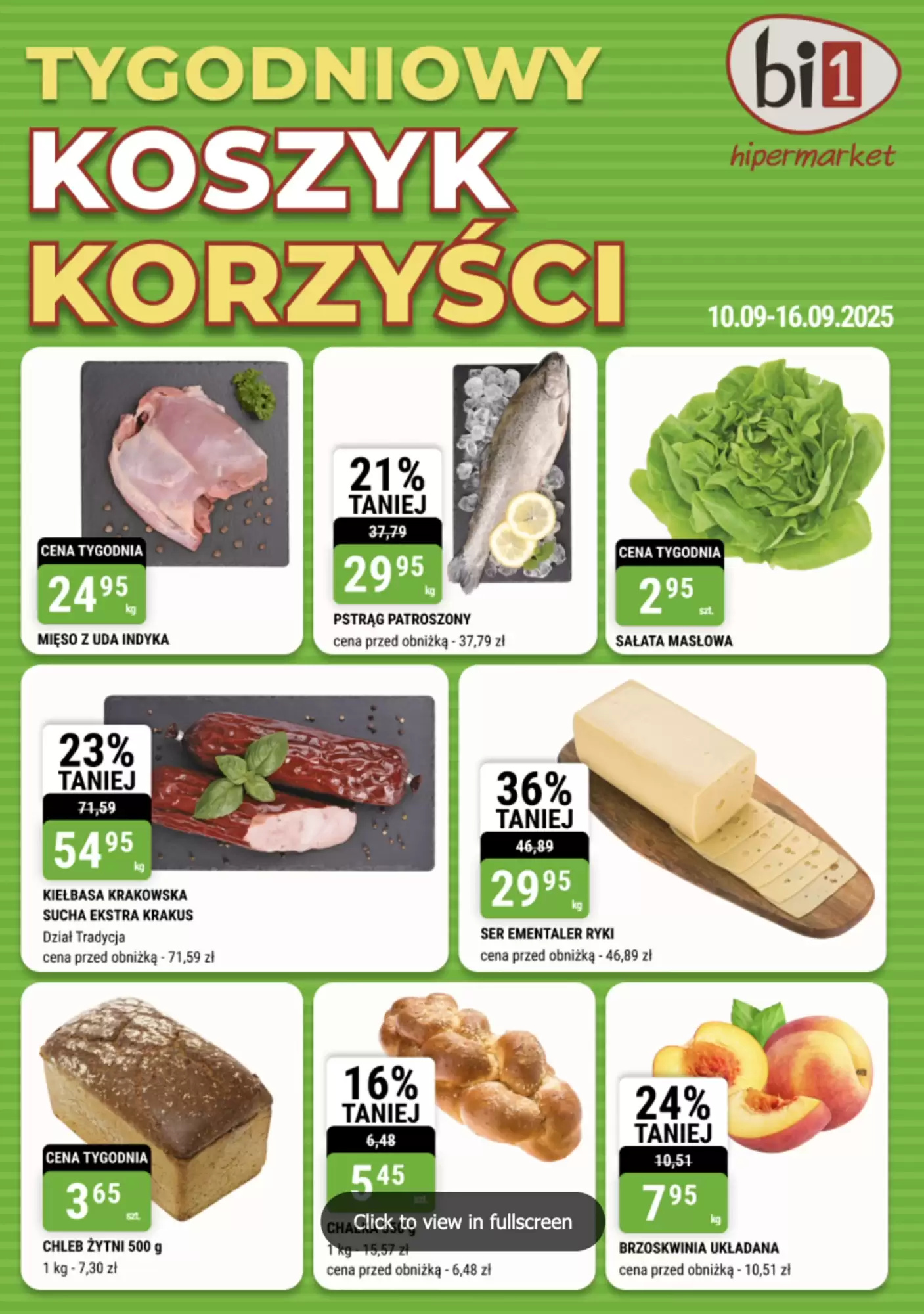 Gazetka Bi1 od 10.09.2025 do 16.09.2025