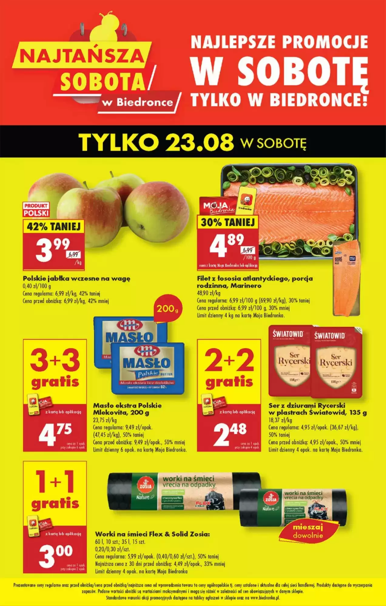 Gazetka Biedronka od 23.08.2025 do 23.08.2025