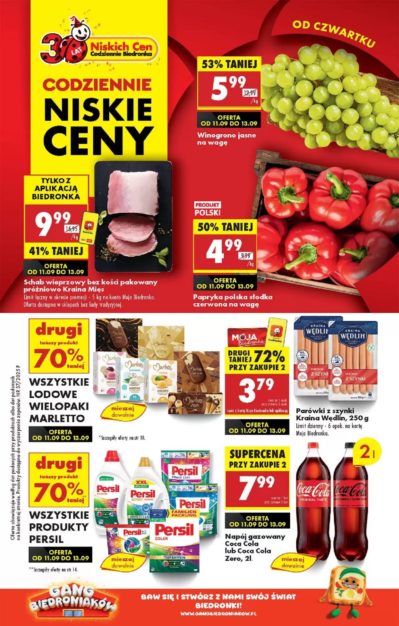 Gazetka Biedronka od 11.09.2025 do 18.09.2025